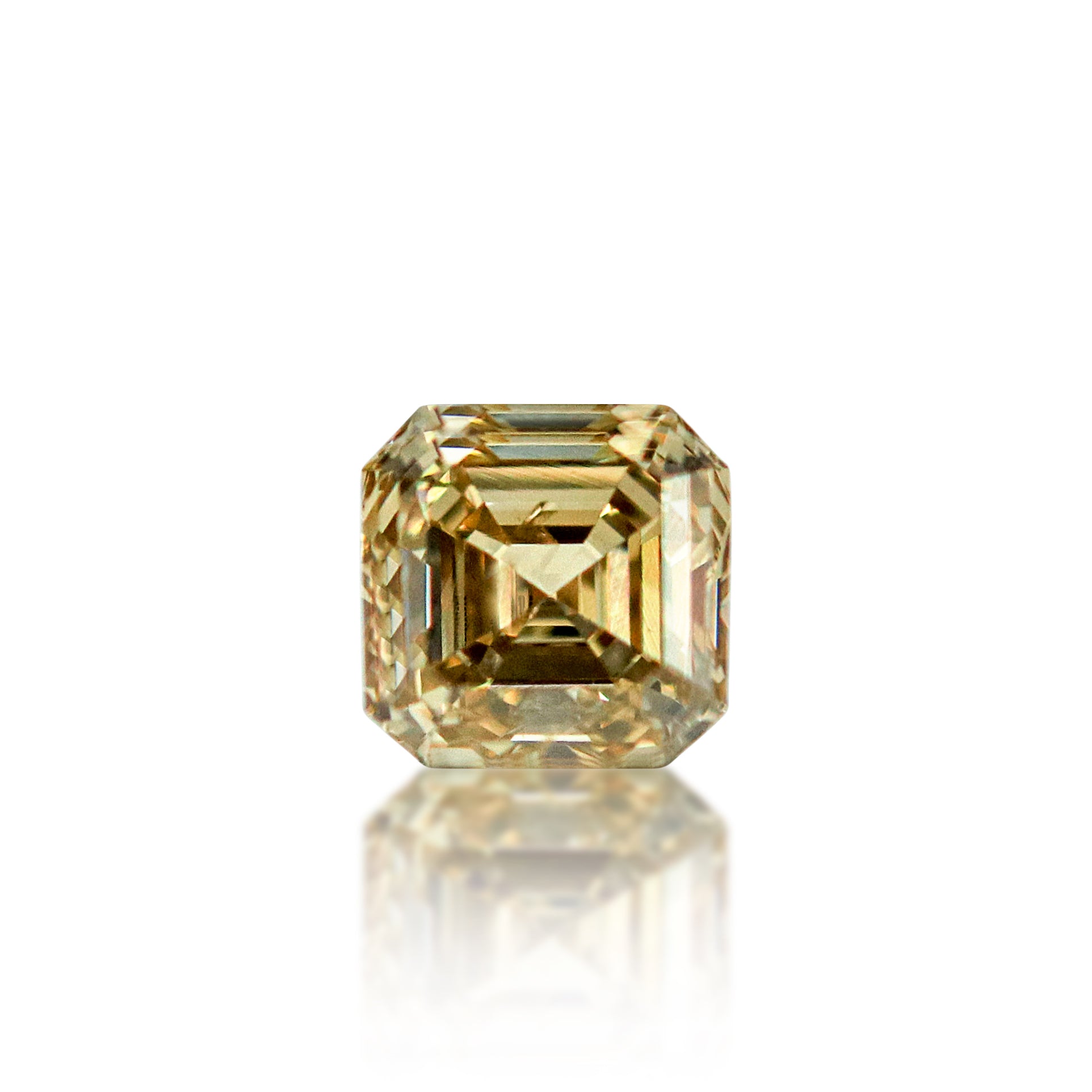 0.50ct Argyle Champagne Asscher Cut C2