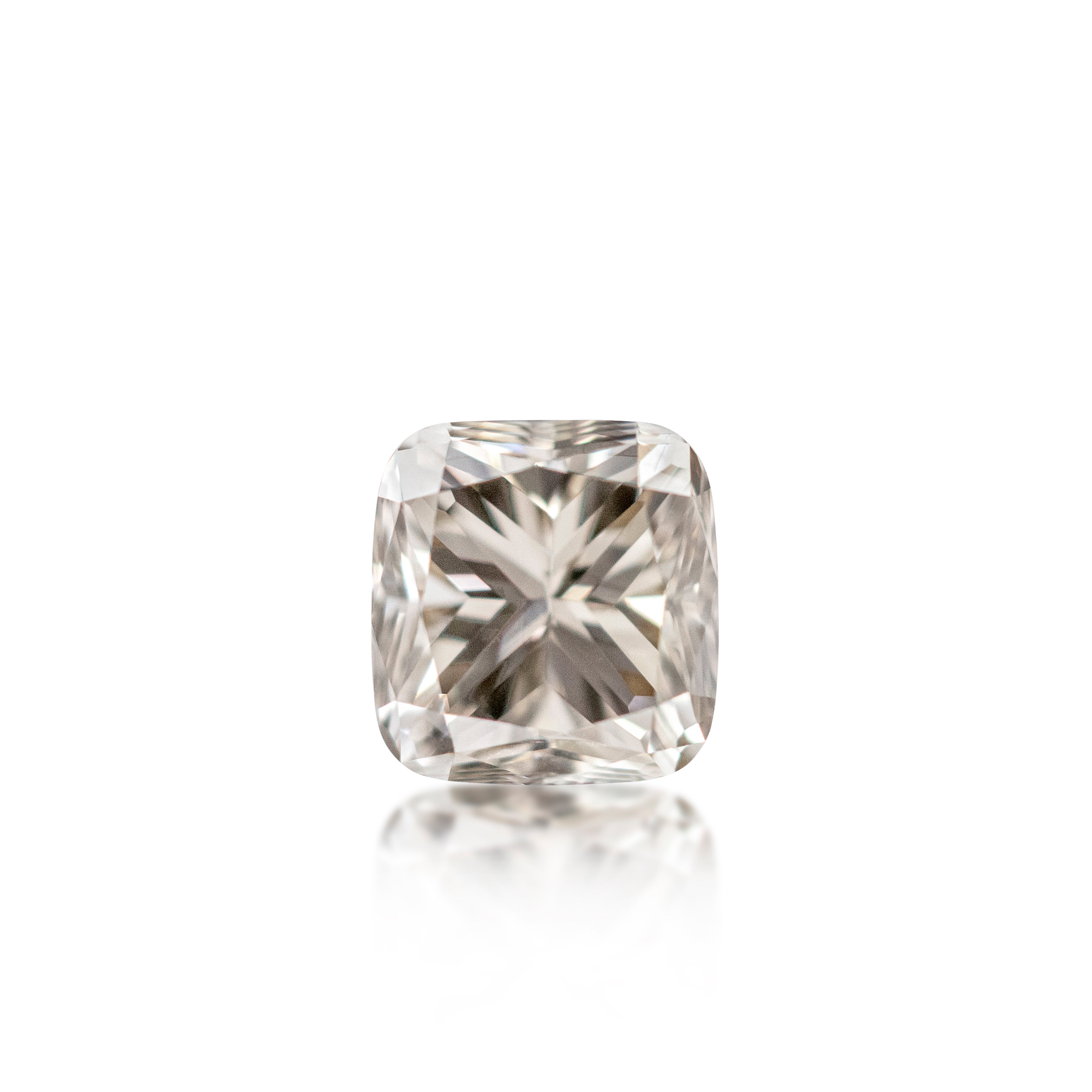 0.75ct Argyle Champagne Cushion Cut C2