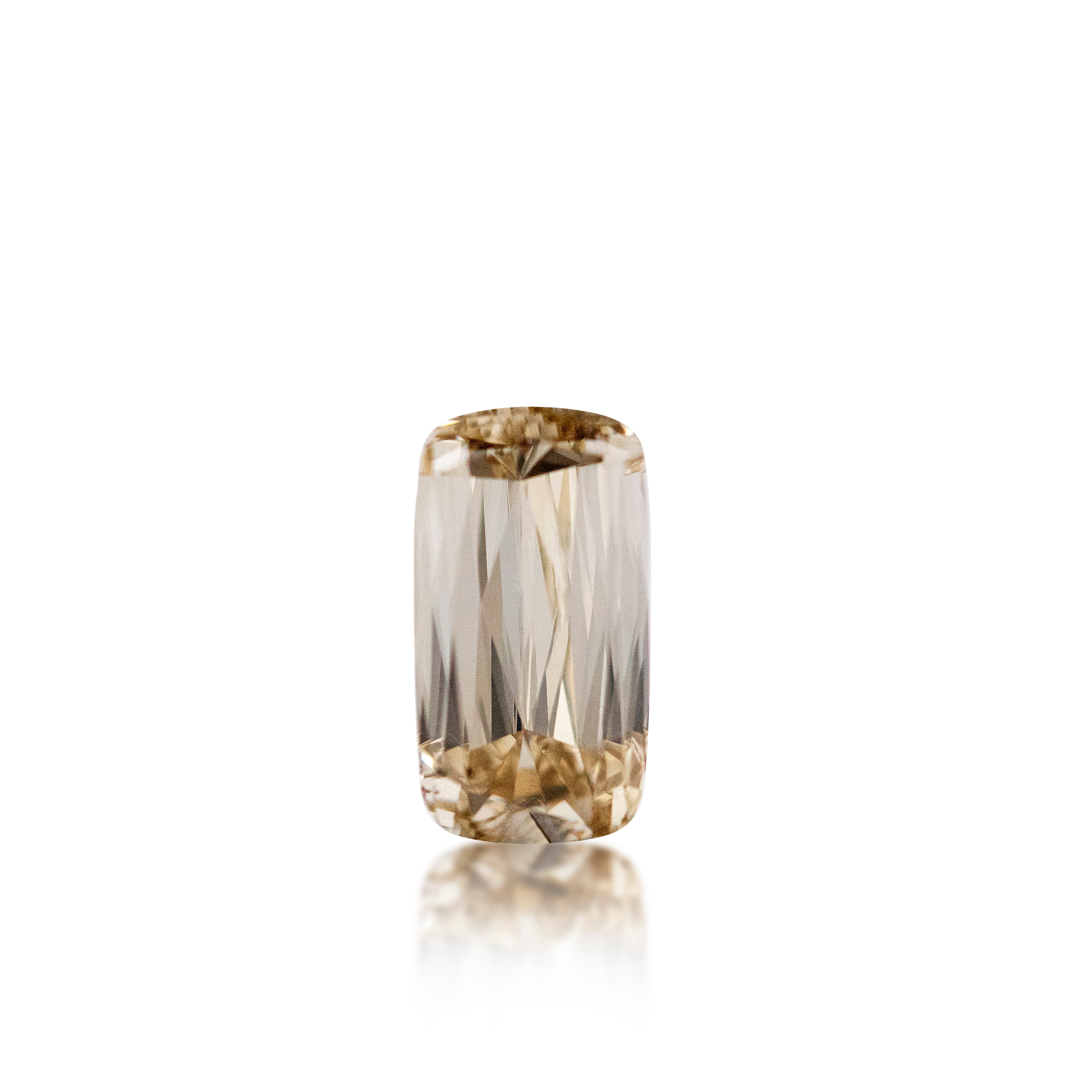 0.97ct Argyle Champagne Cushion Cut C2