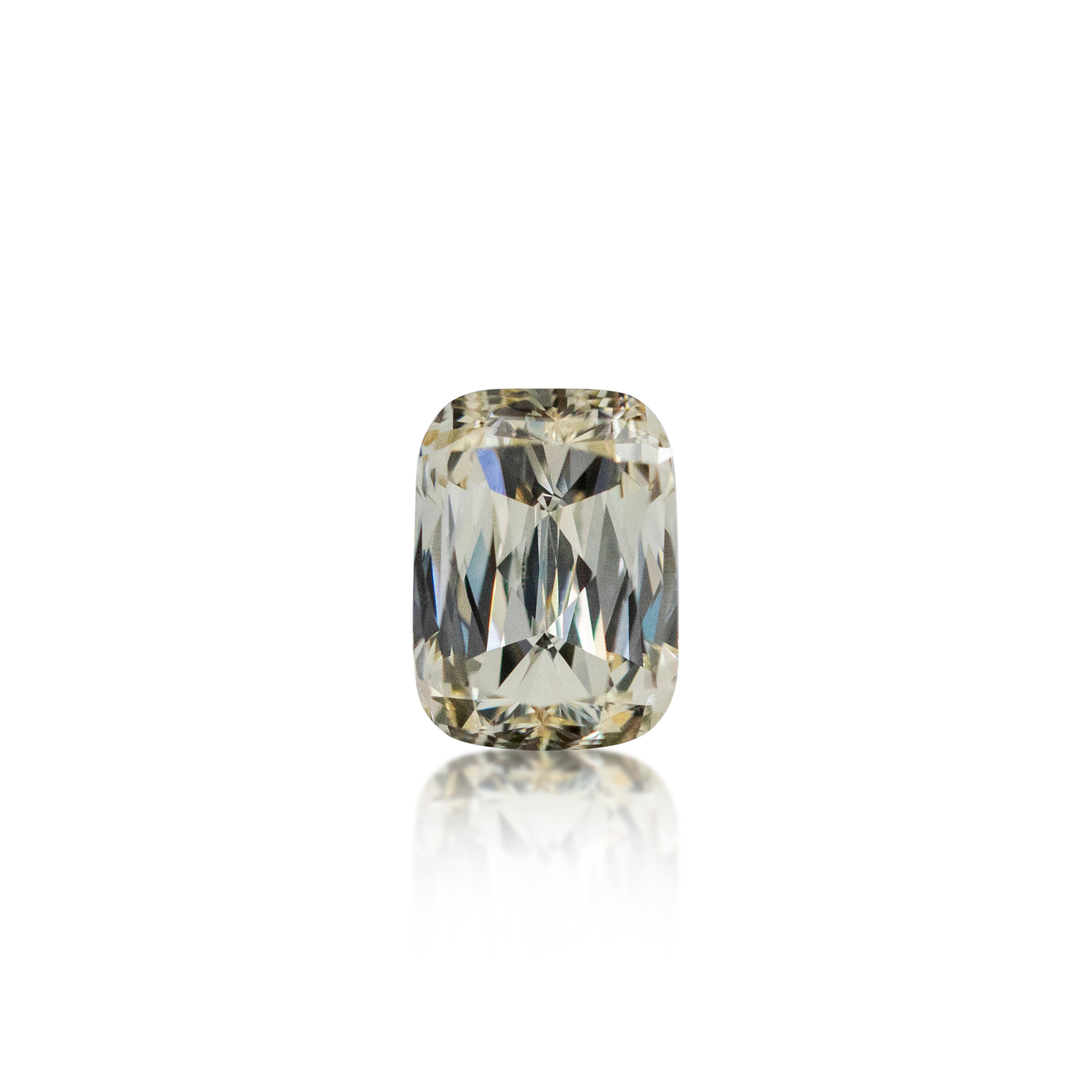 1.00 ct Argyle Champagne Cushion Cut C1