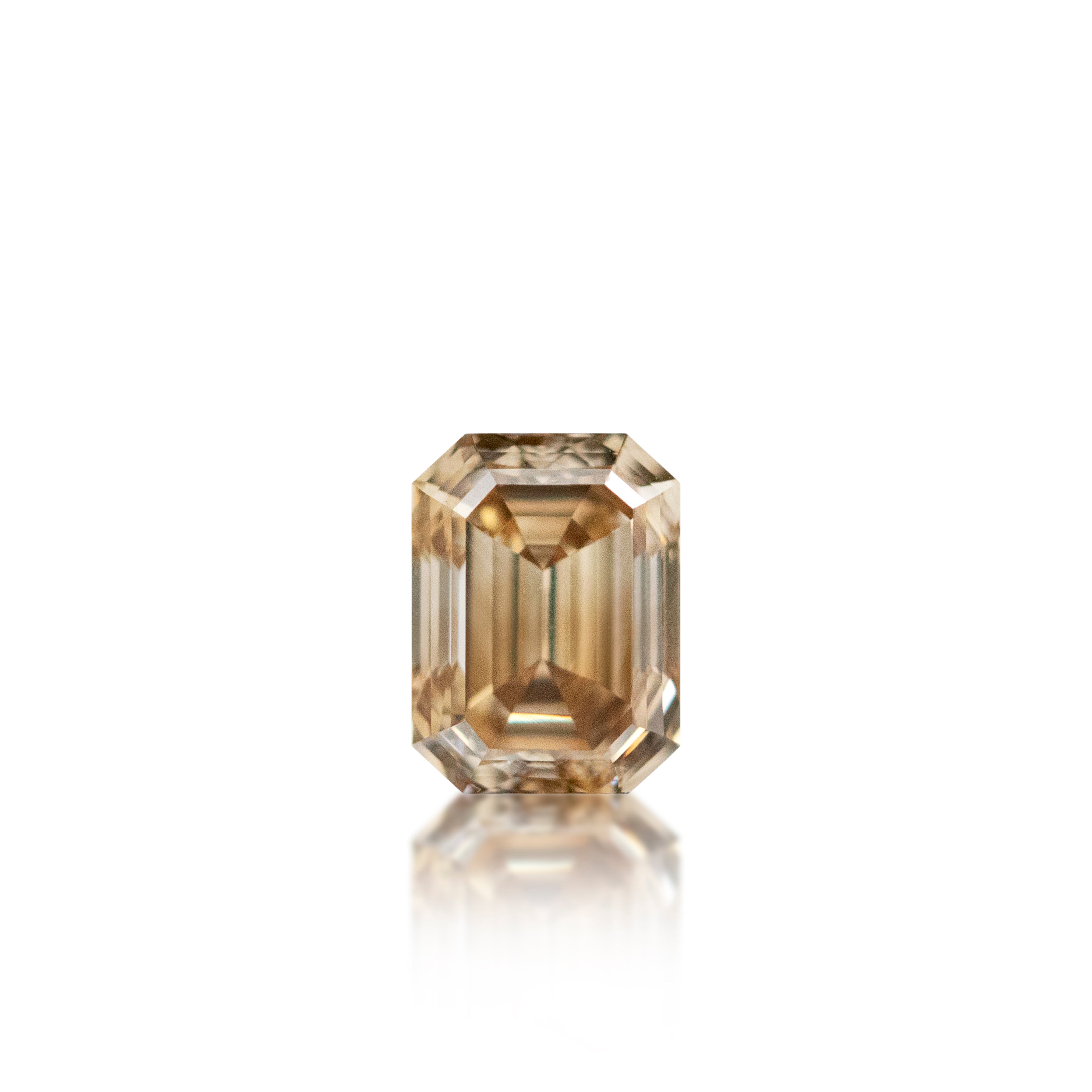 Argyle Australian Champagne Diamond — 0.50 ct Emerald | C3- Light Champagne