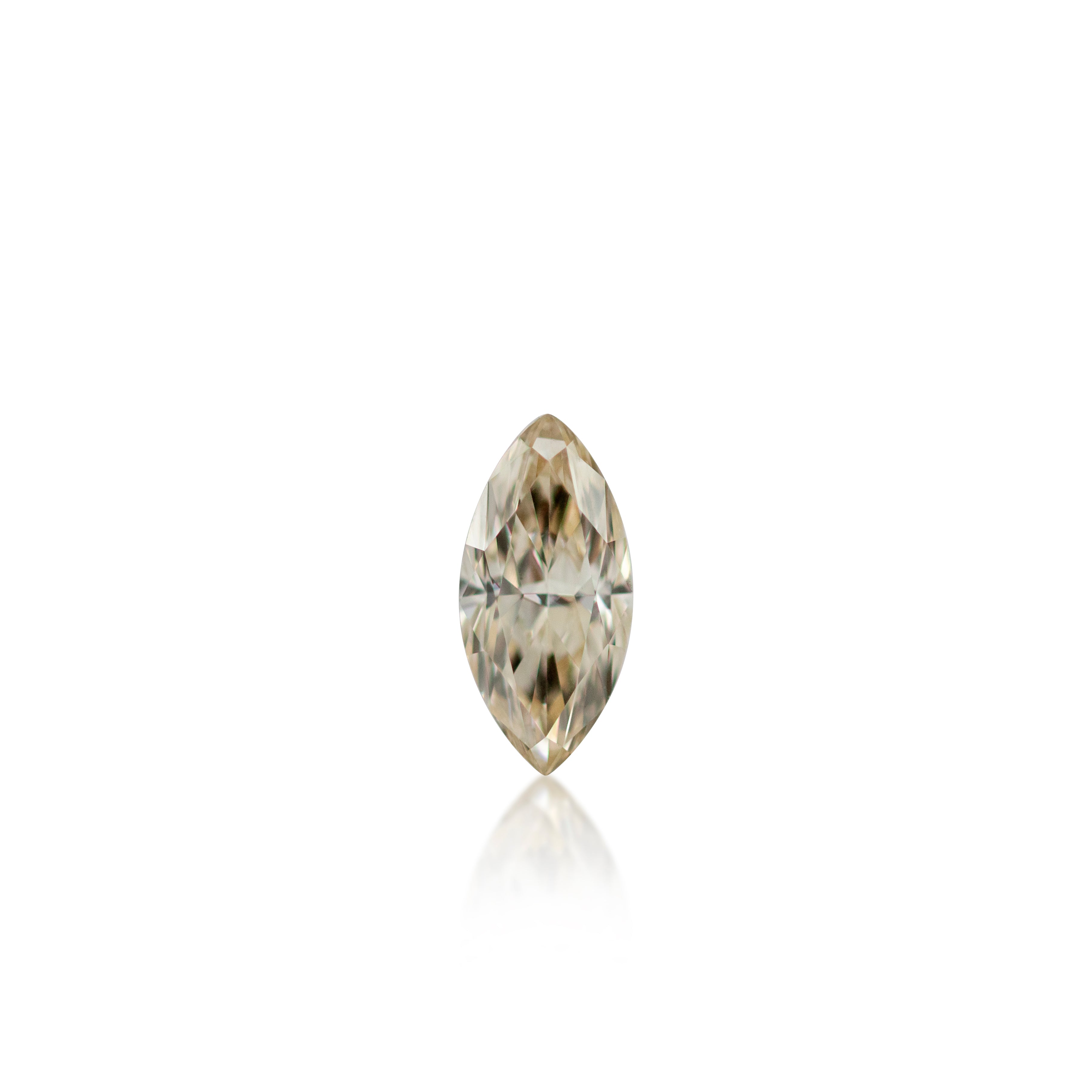 0.25ct Argyle Champagne Marquise Cut C1