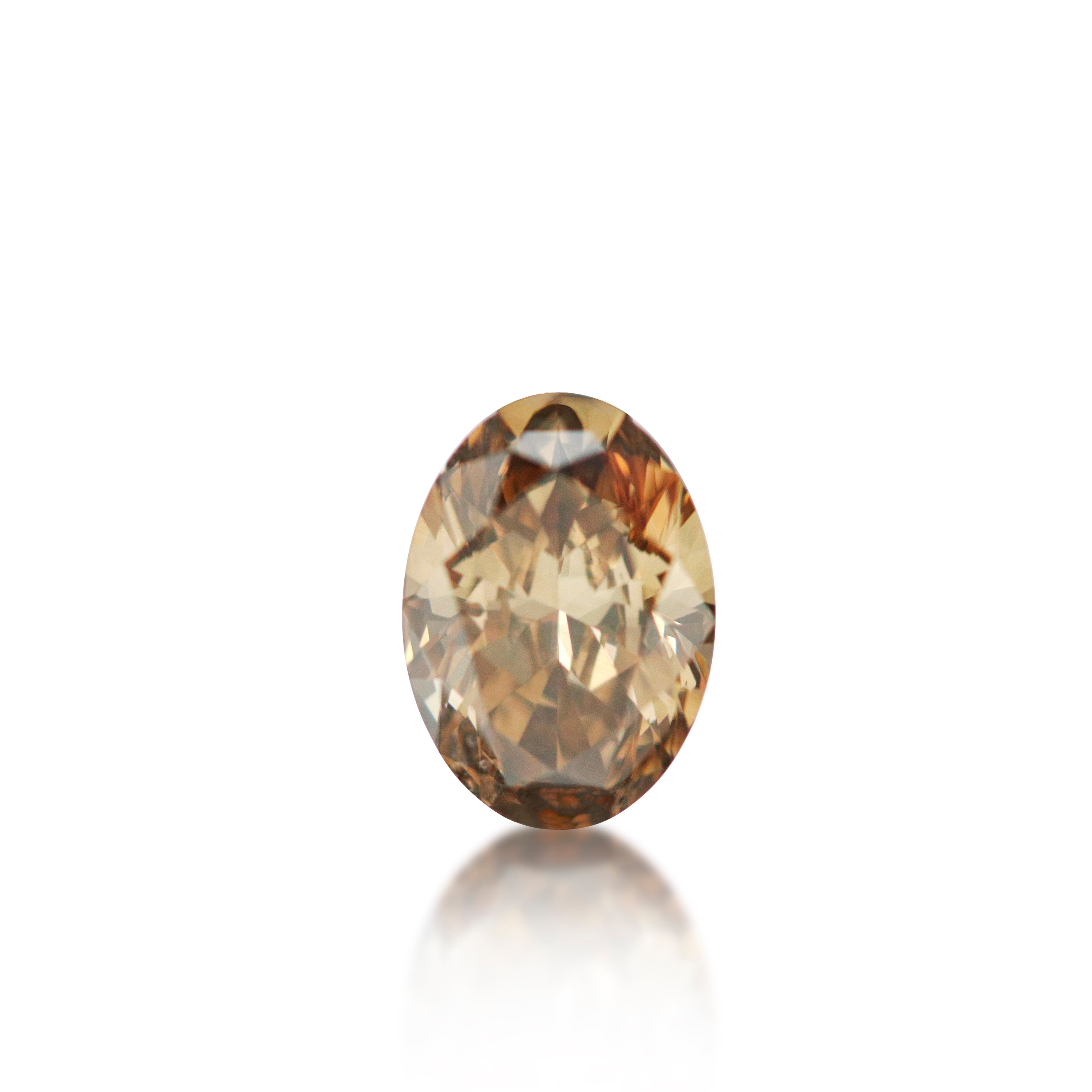 Argyle Australian Champagne Diamond — 1.39 ct Round | C5 - Med Champagne
