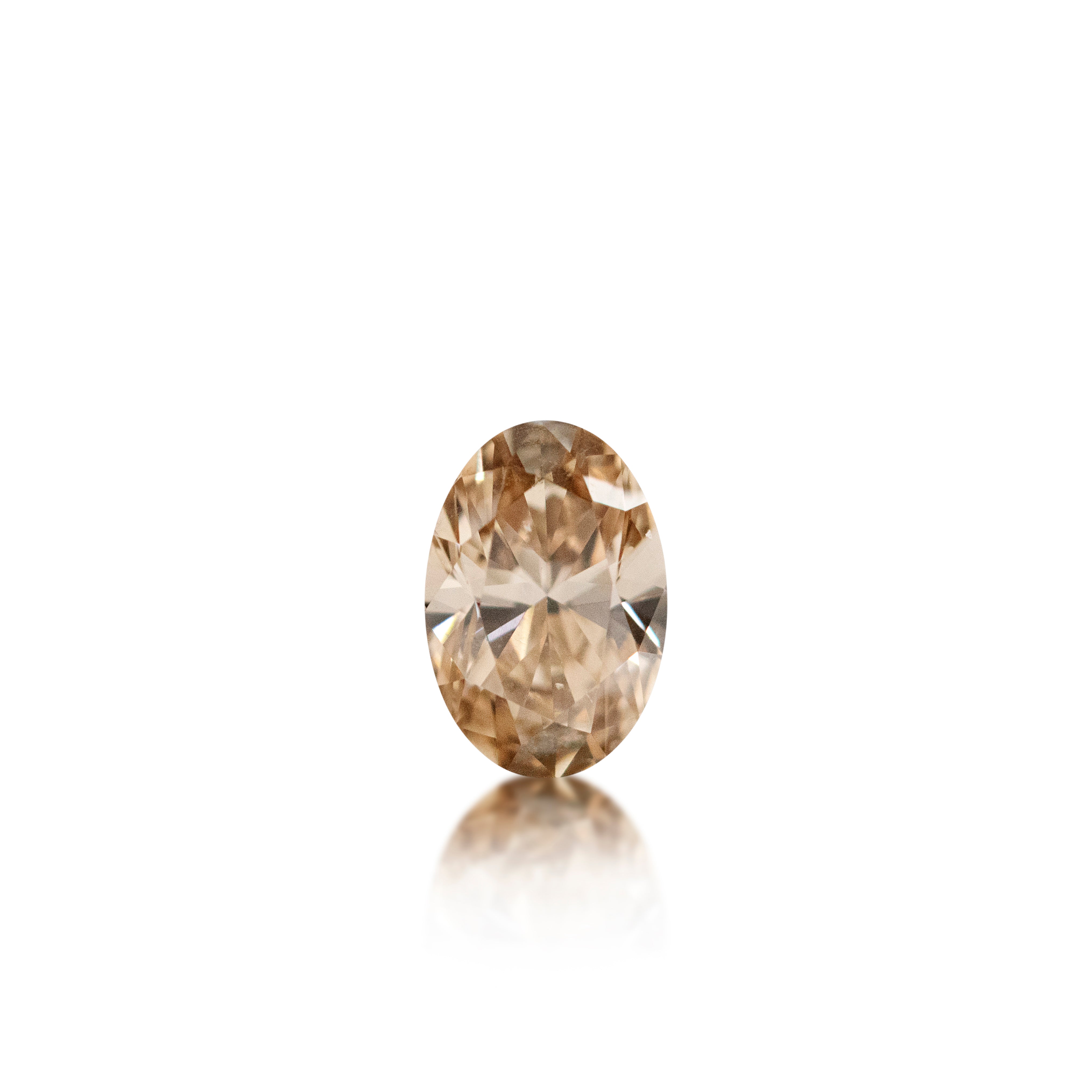 Argyle Australian Champagne Diamond — 0.40 ct Oval | C4 - Med Champagne