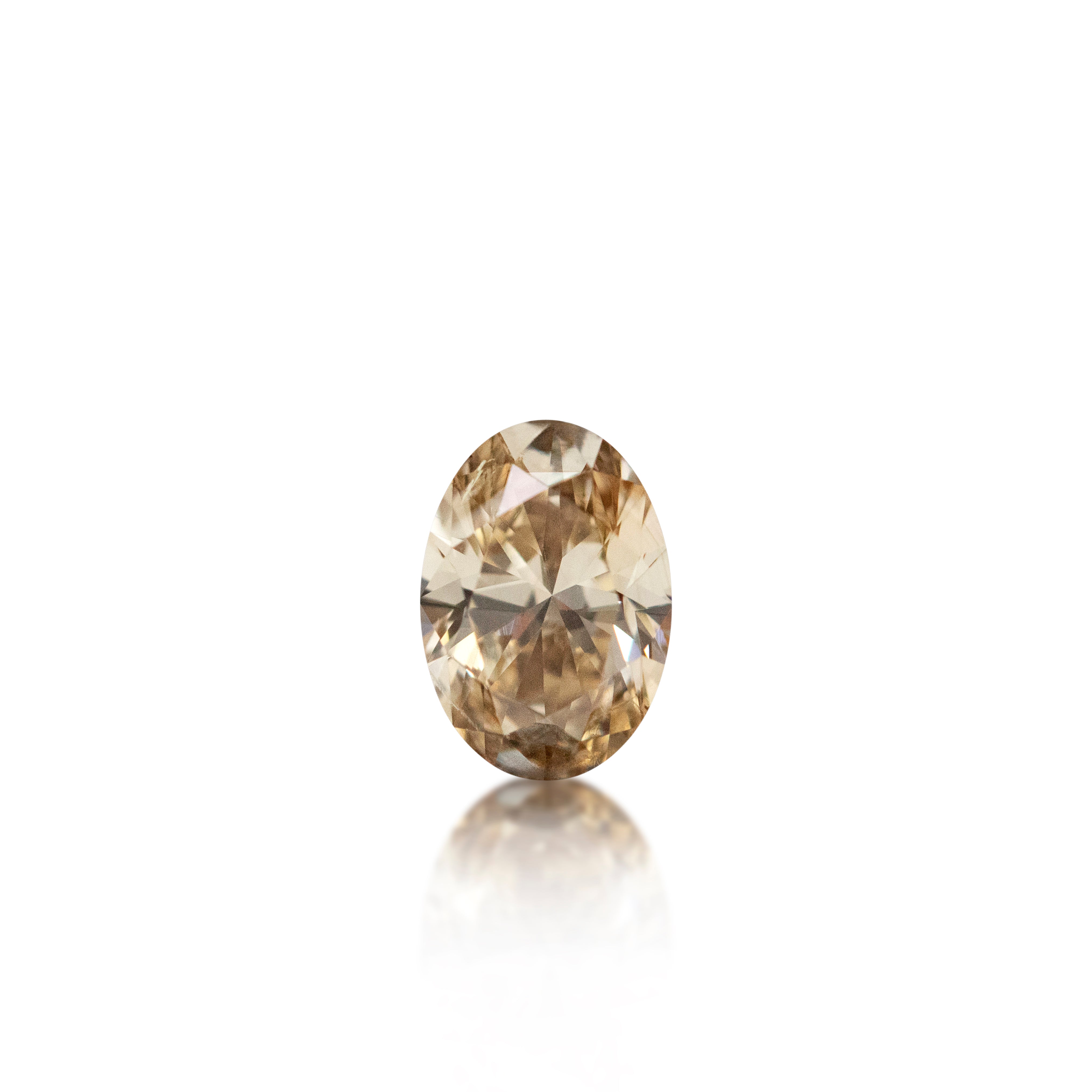 Argyle Australian Champagne Diamond — 0.70 ct Oval | C3 - Light Champagne