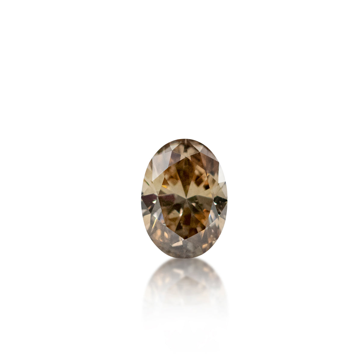 Argyle Australian Champagne Diamond — 0.70 ct Oval | C5 Med Champagne