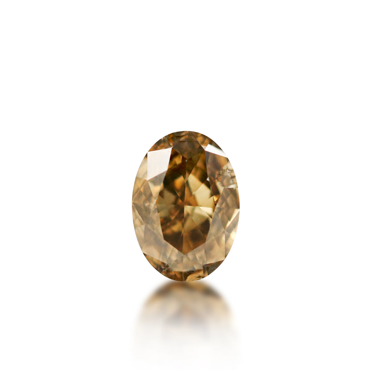 Argyle Australian Champagne Diamond — 1.01 ct Oval | C6 Dark Champagne