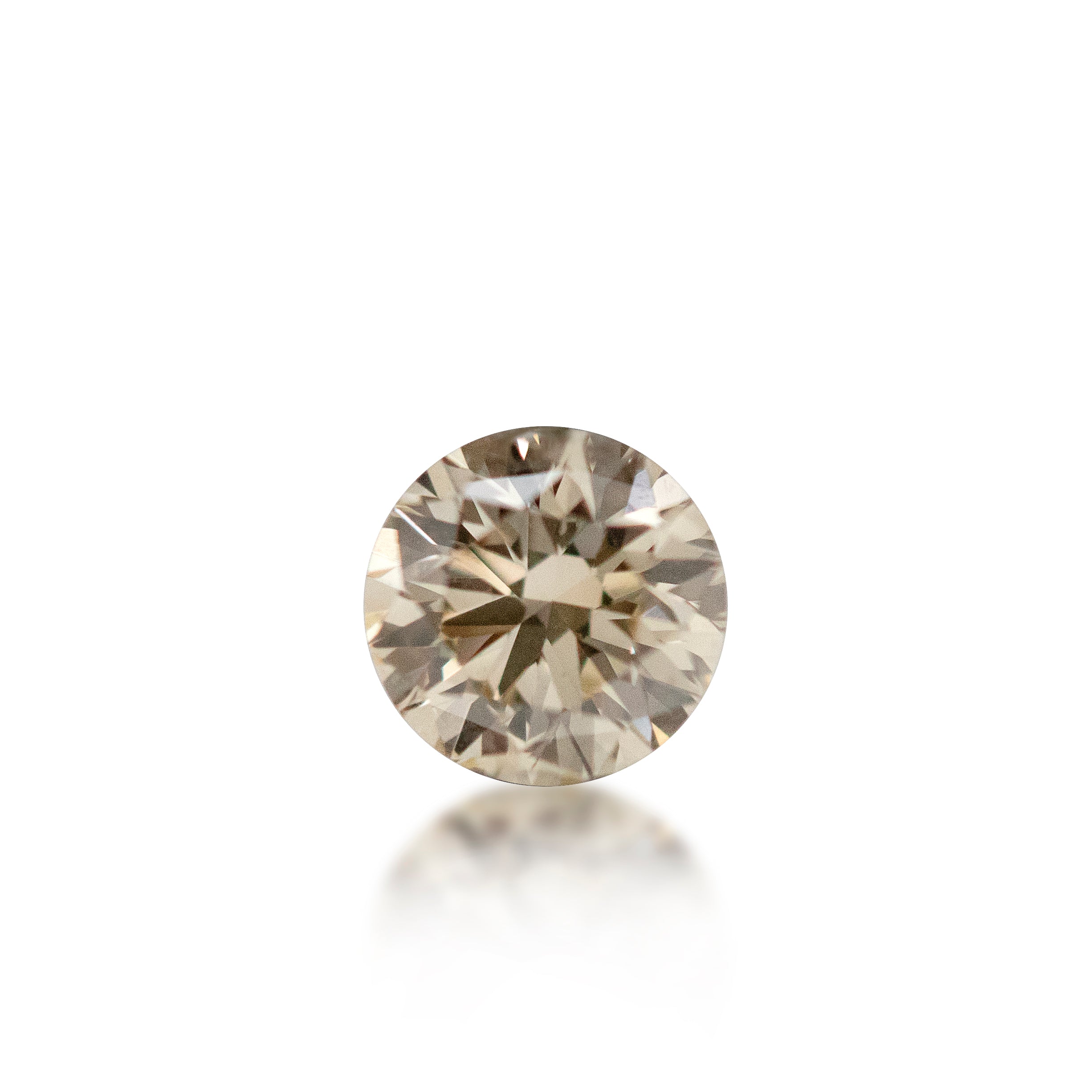 0.29 ct Argyle Champagne Round Brilliant Cut C3