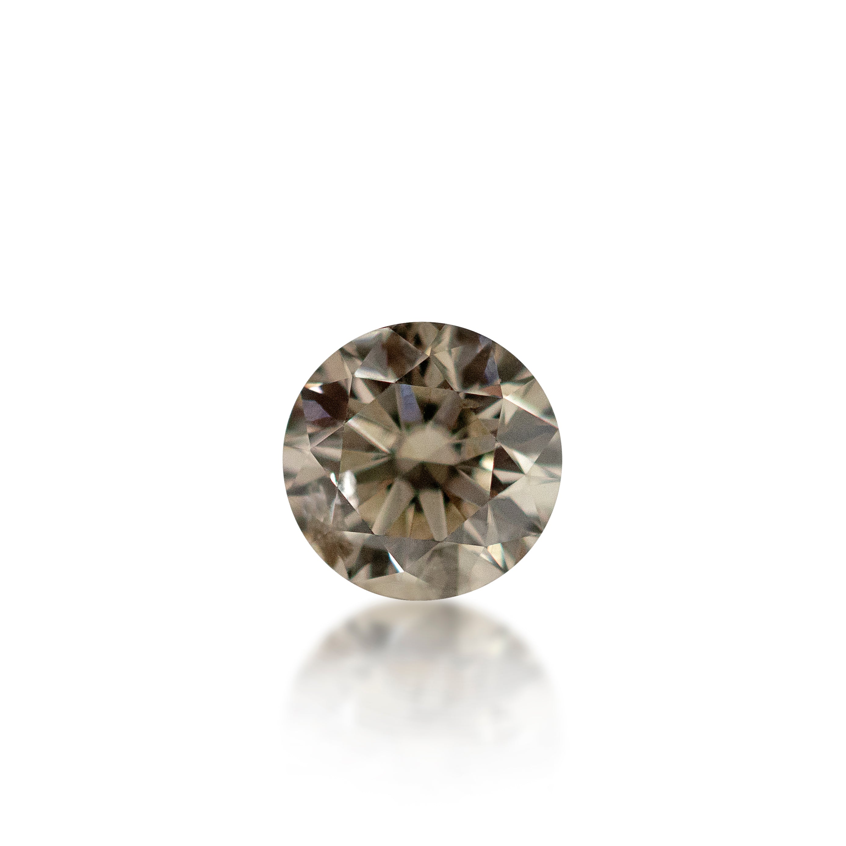 0.32 ct Argyle Champagne Round Brilliant Cut C1