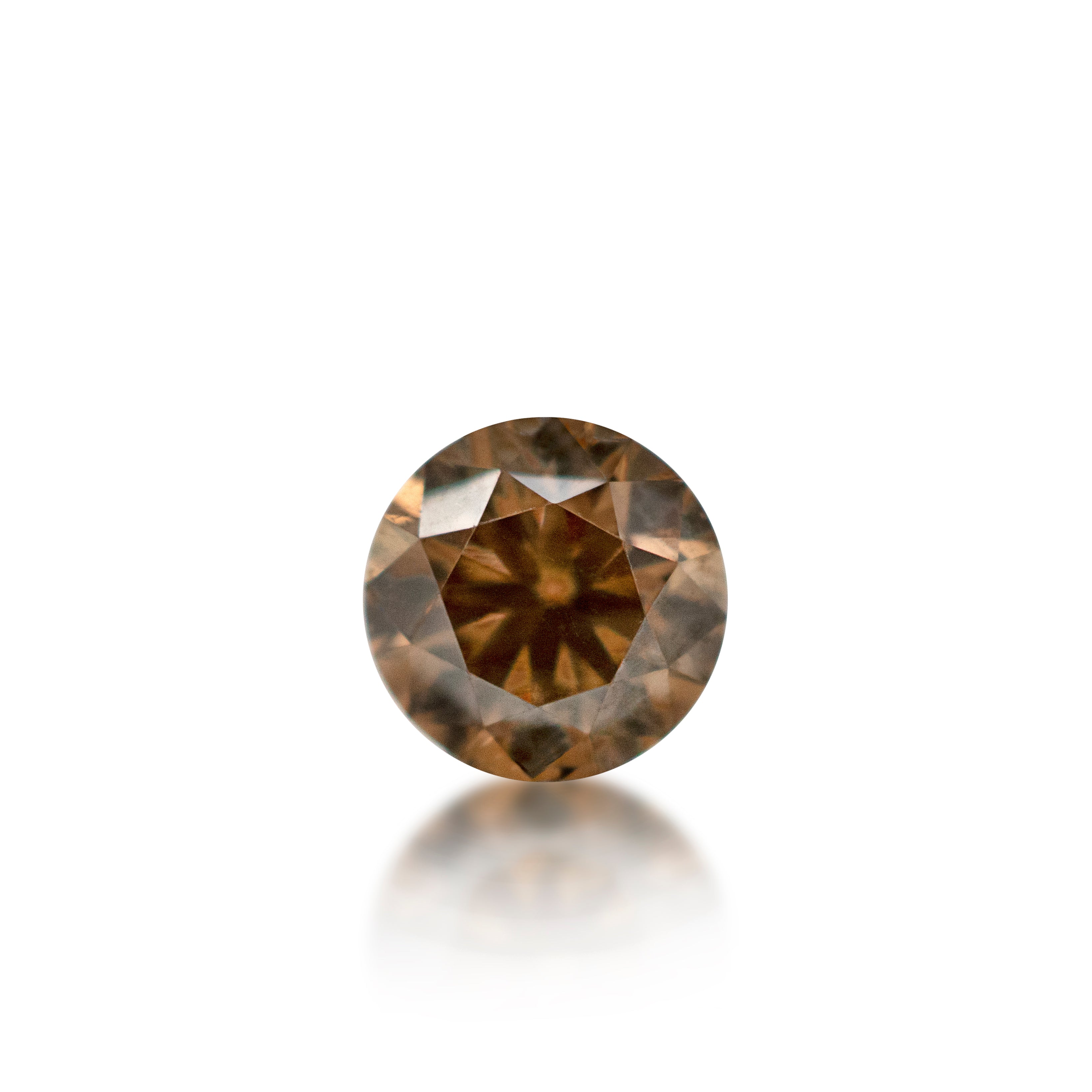 0.35 ct Argyle Champagne Round Brilliant Cut C6