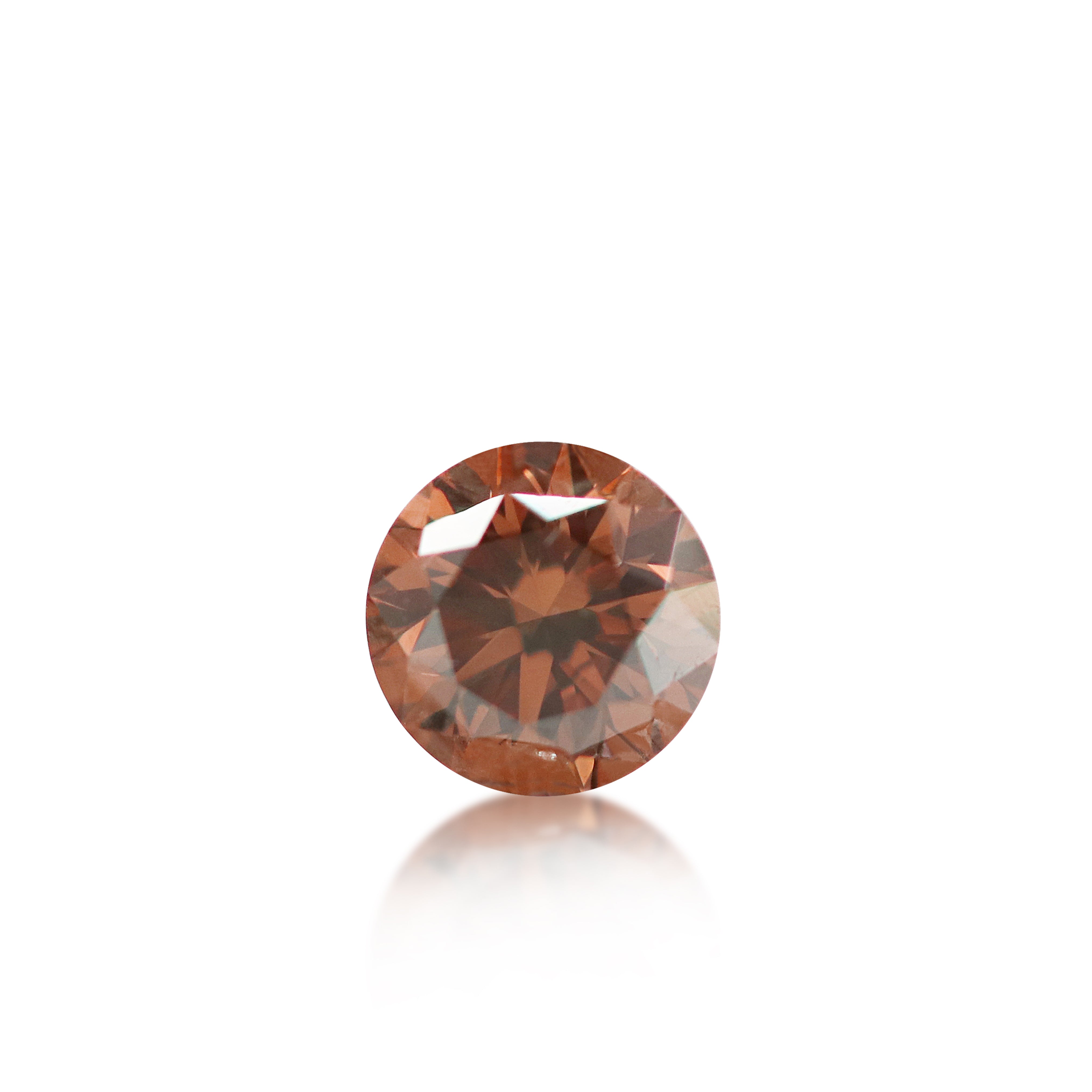 0.43 ct Argyle Champagne Round Brilliant Cut C6