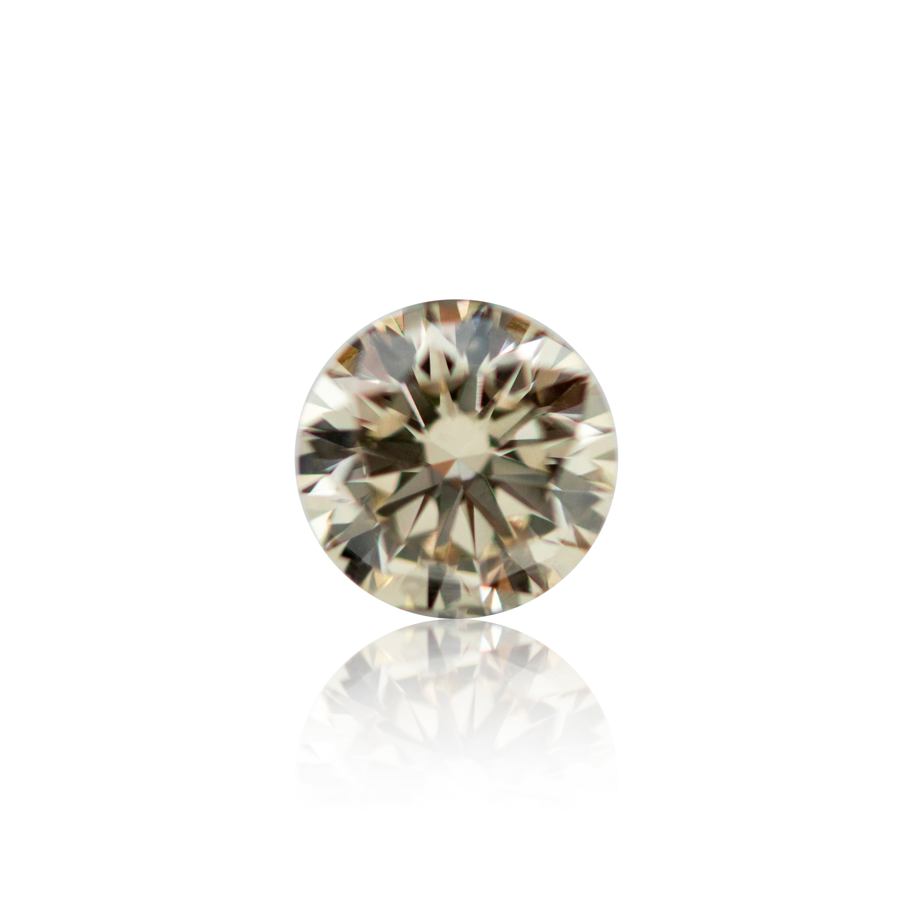 0.60ct Argyle Champagne Round Brilliant Cut C1