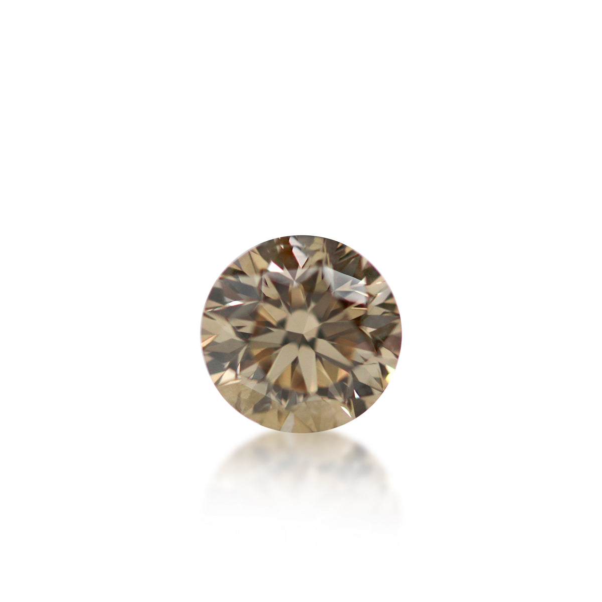 Australian Champagne Diamond | 1.01 ct Round Brilliant Cut C3 | Loose Stone