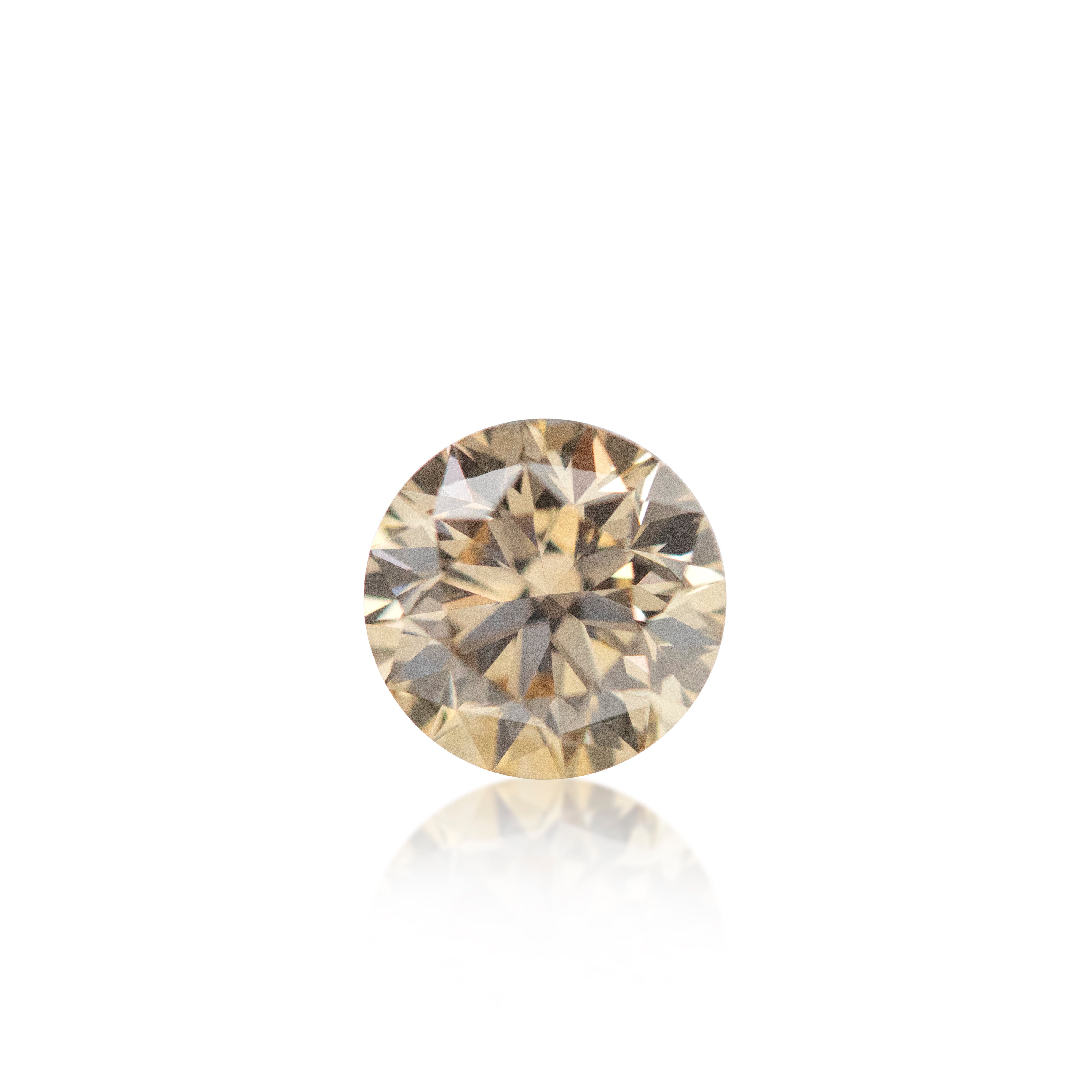 2.01 ct Argyle Champagne Round Brilliant Cut C3