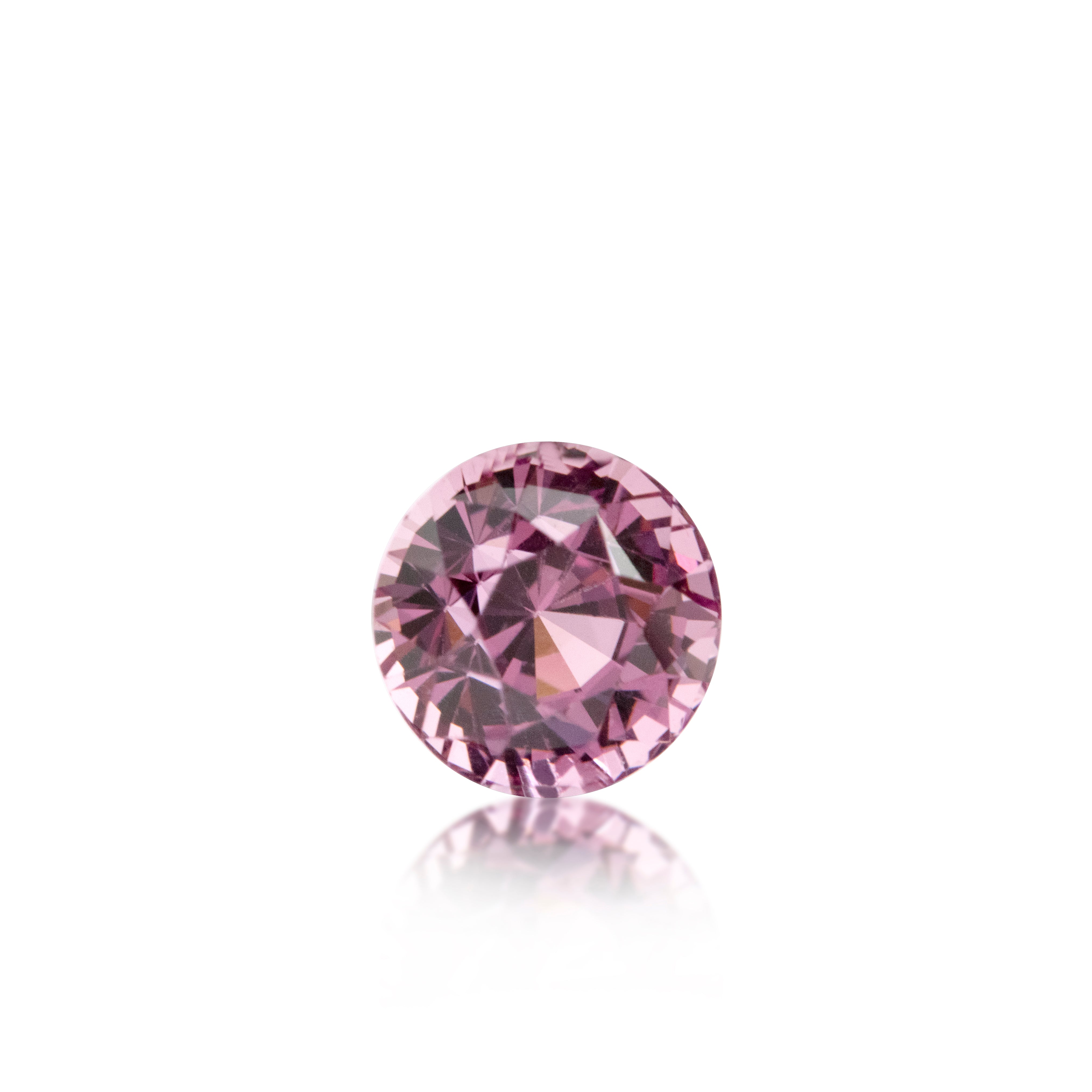 Malaya Garnet | 1.36ct Round Cut | Loose Gemstone