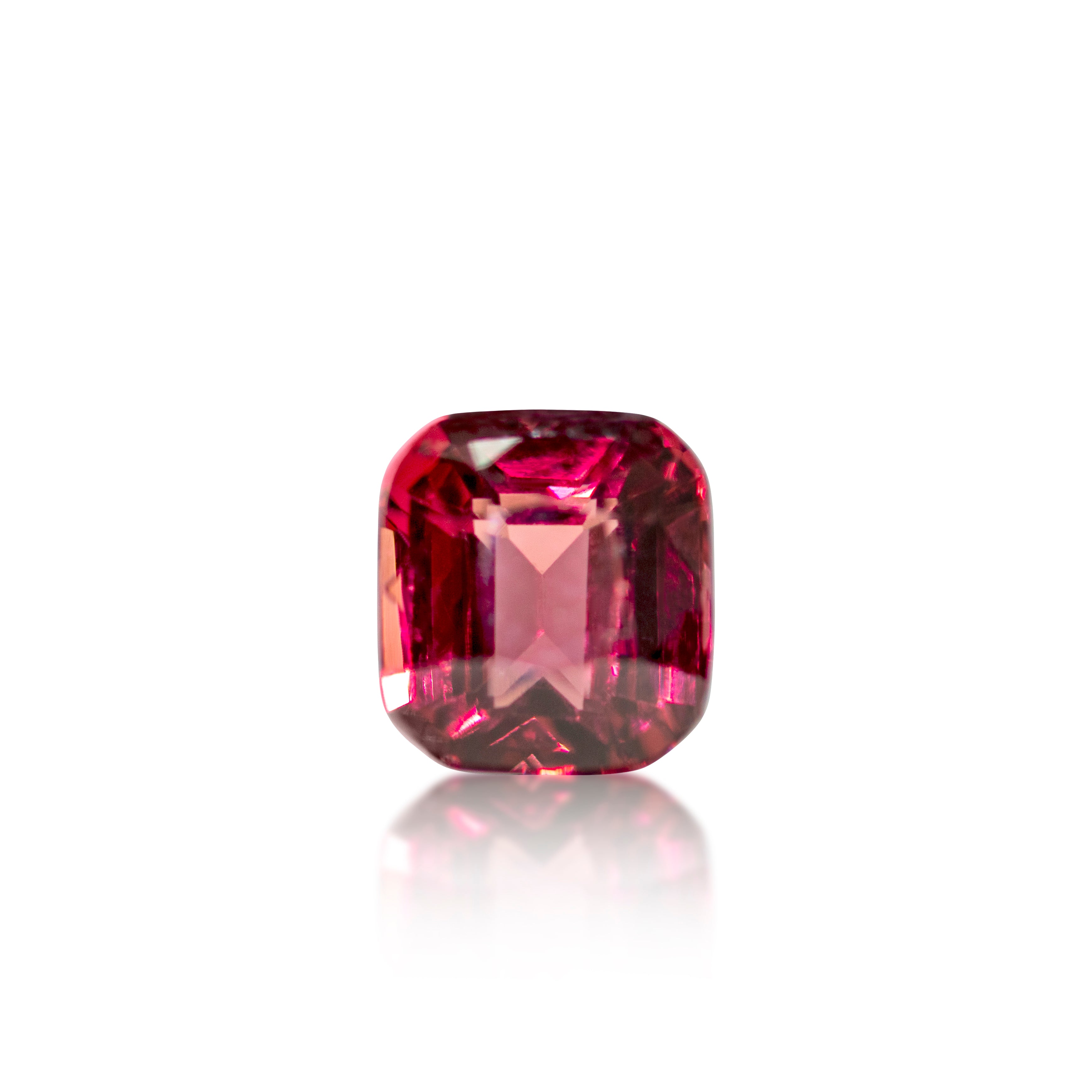 3.58 ct Red Garnet Cushion Cut