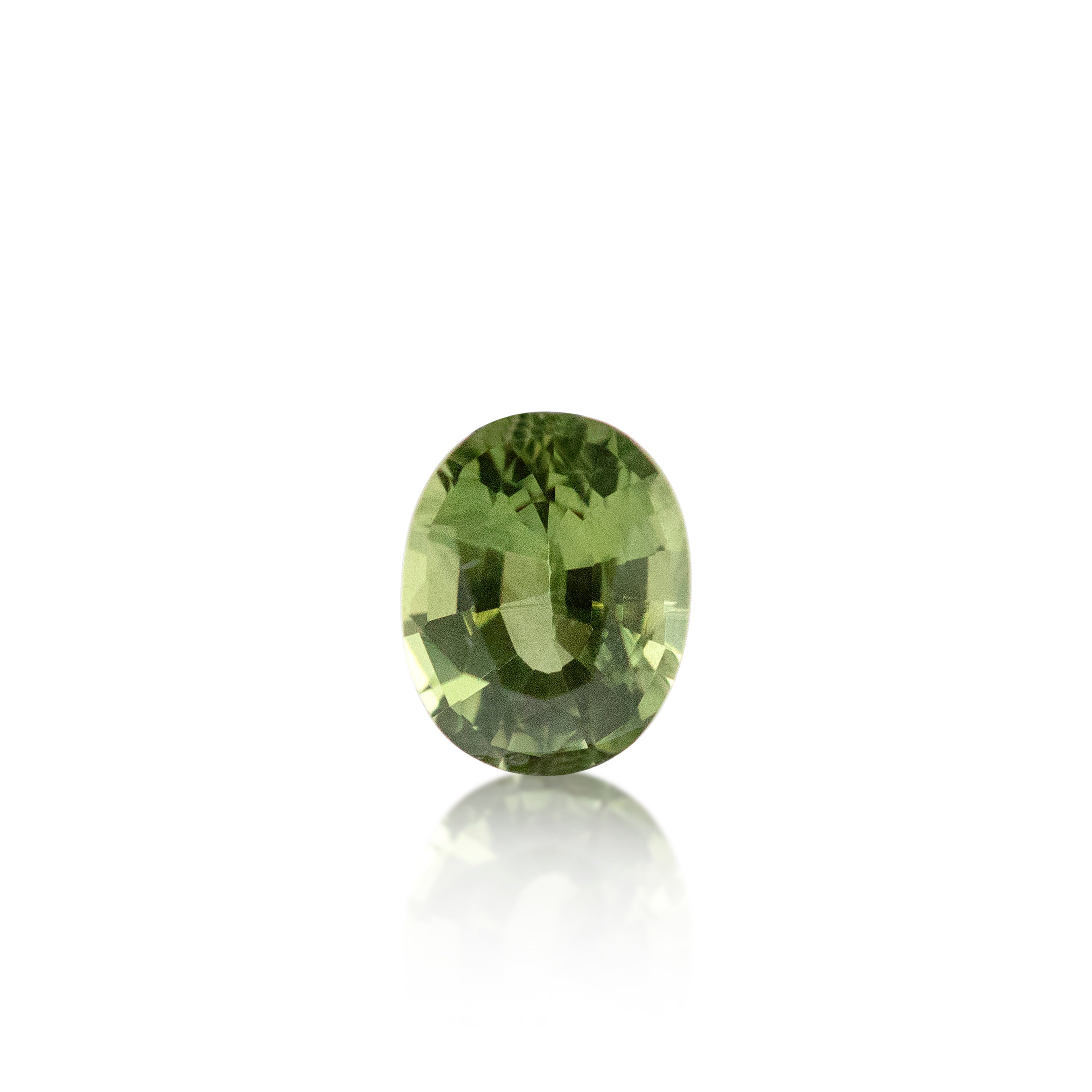 0.80ct Australian Parti Sapphire Oval Cut