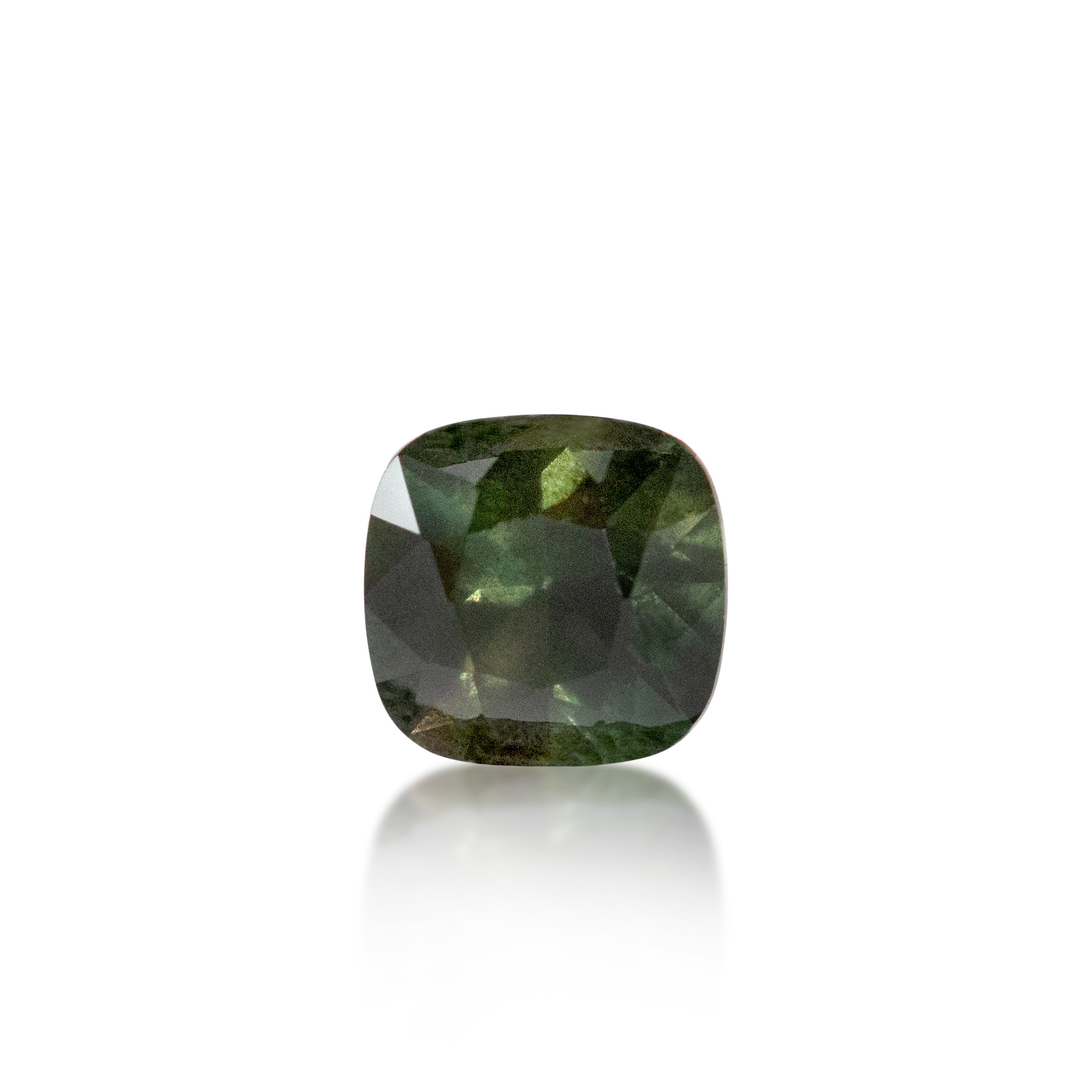 0.81ct Australian Parti Sapphire Cushion Cut