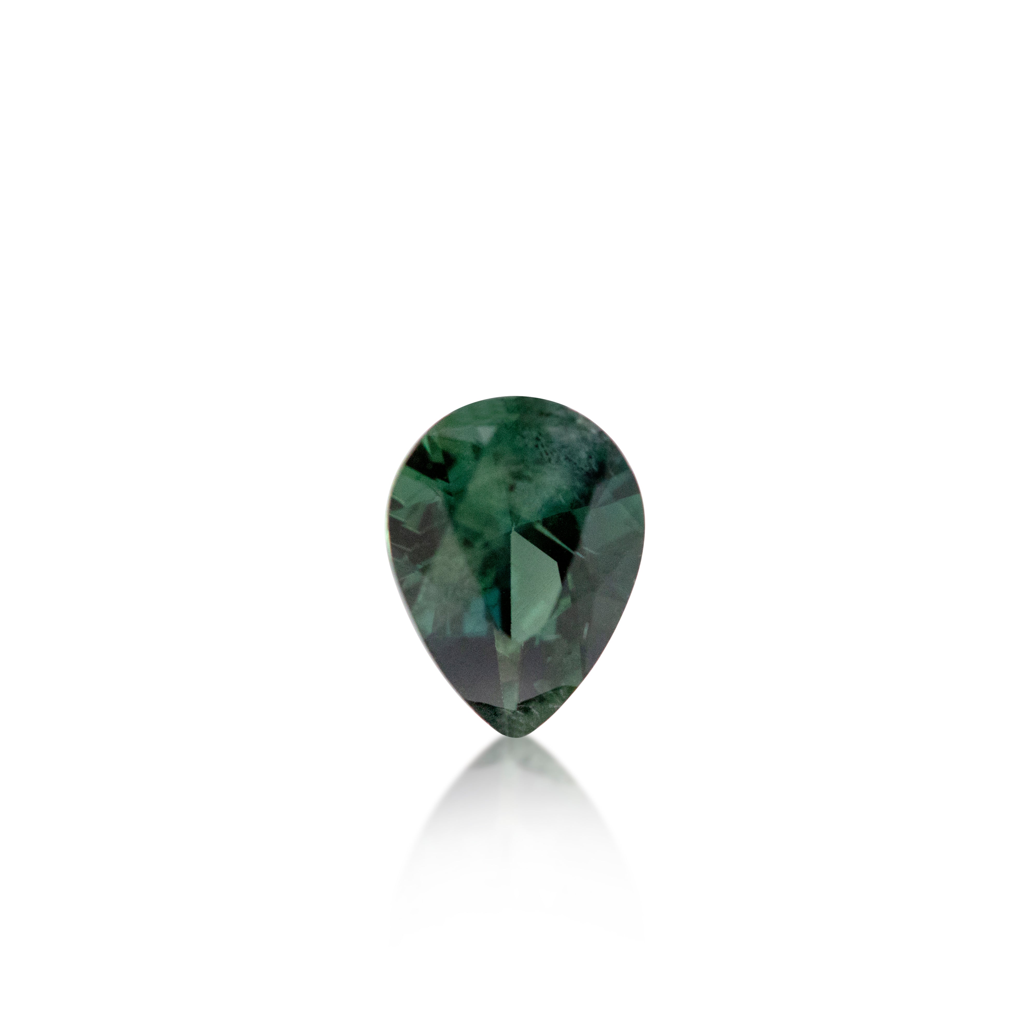 0.88ct Australian Parti Sapphire Pear Cut