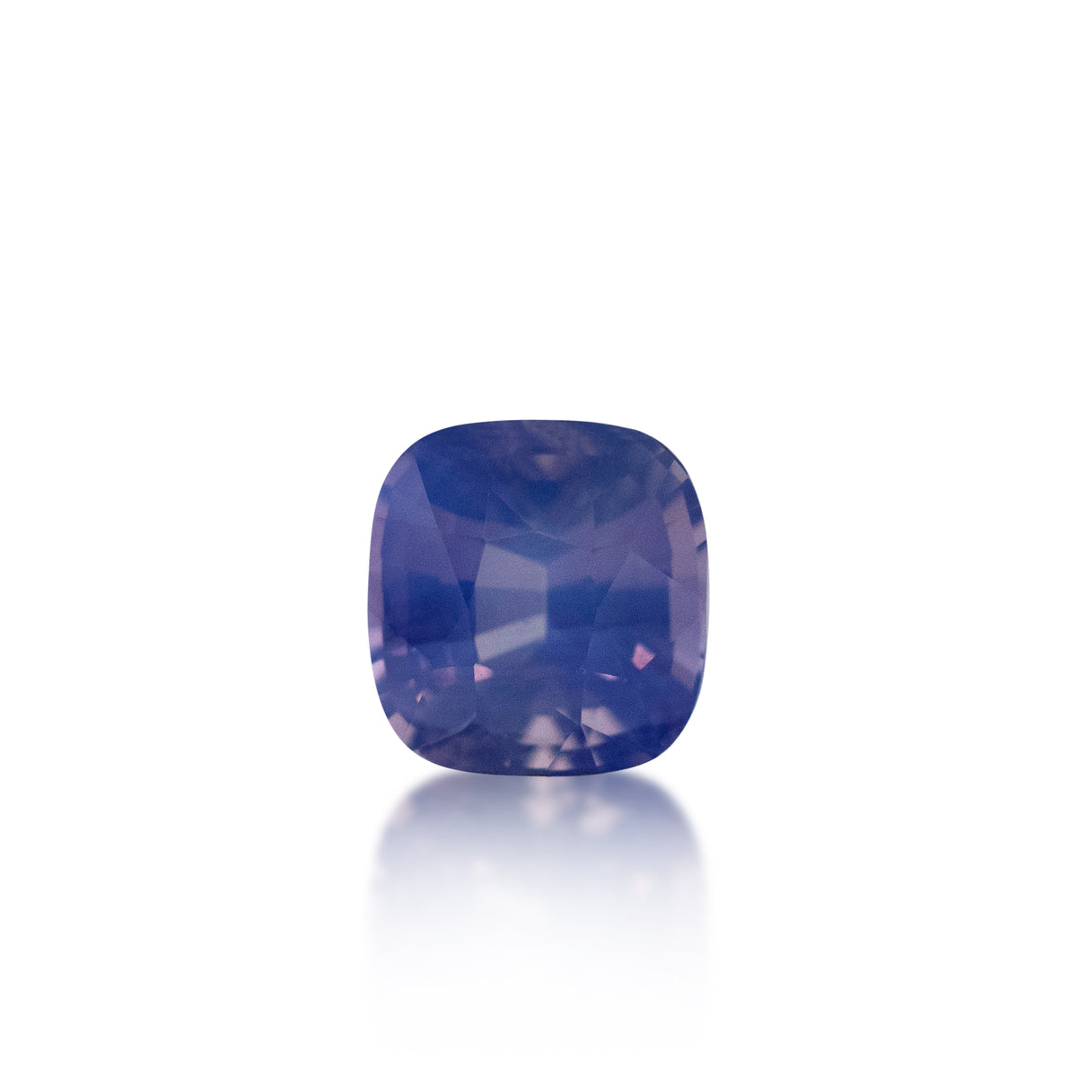 1.30 ct Ceylon Opalescent Purple Cushion Cut Sapphire