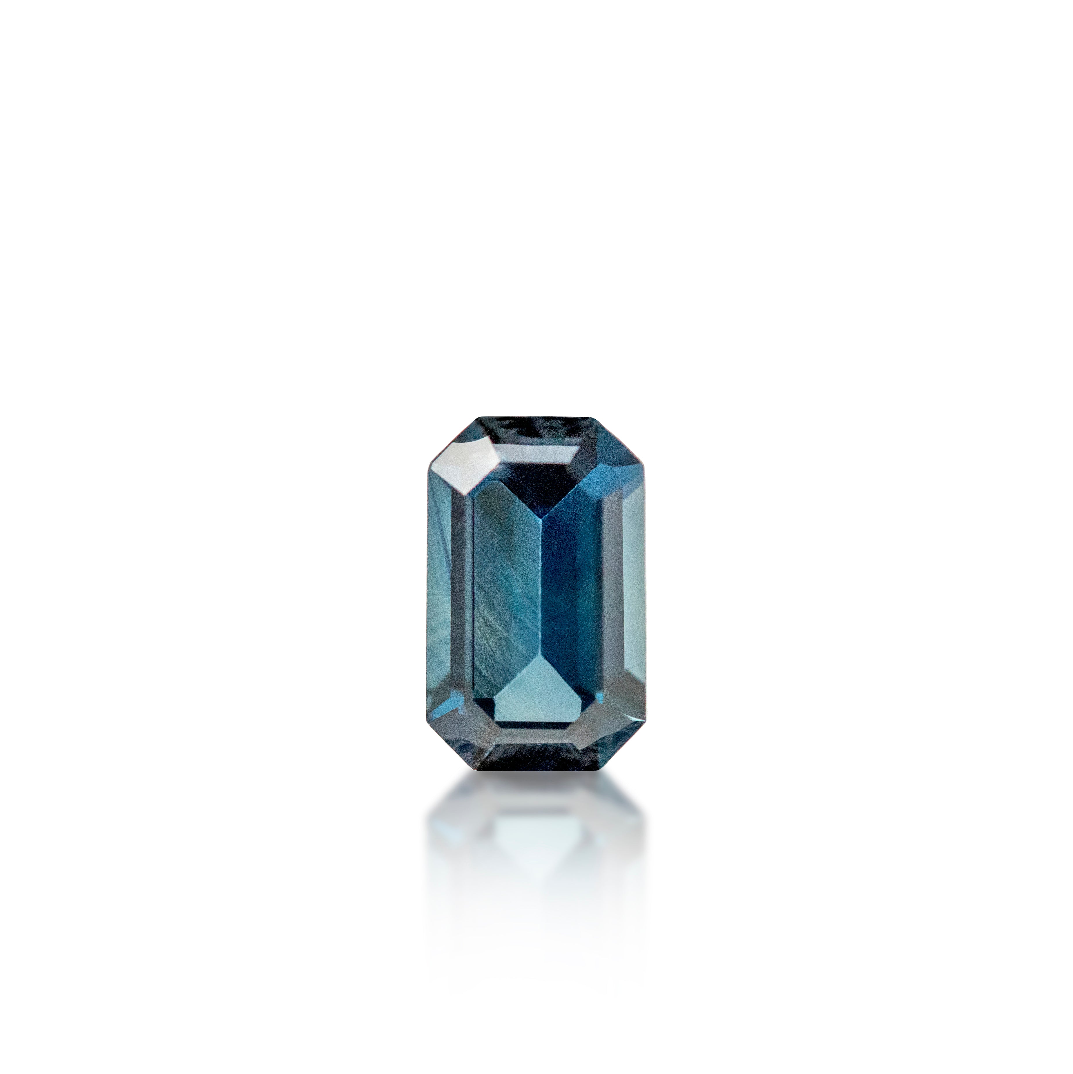 1.07 ct Australian Blue Sapphire Emerald Cut