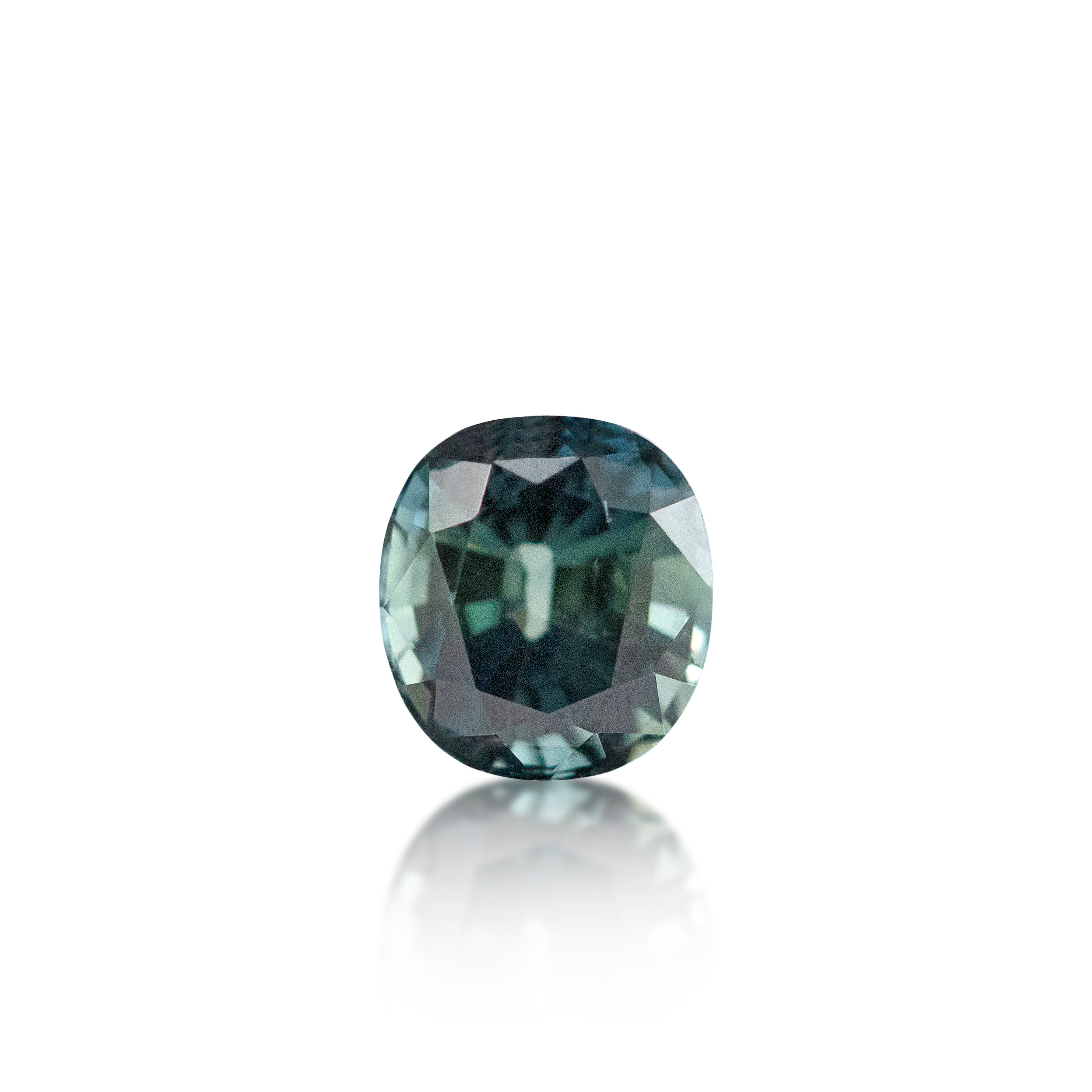 1.07ct Australian Parti Sapphire Oval Cut
