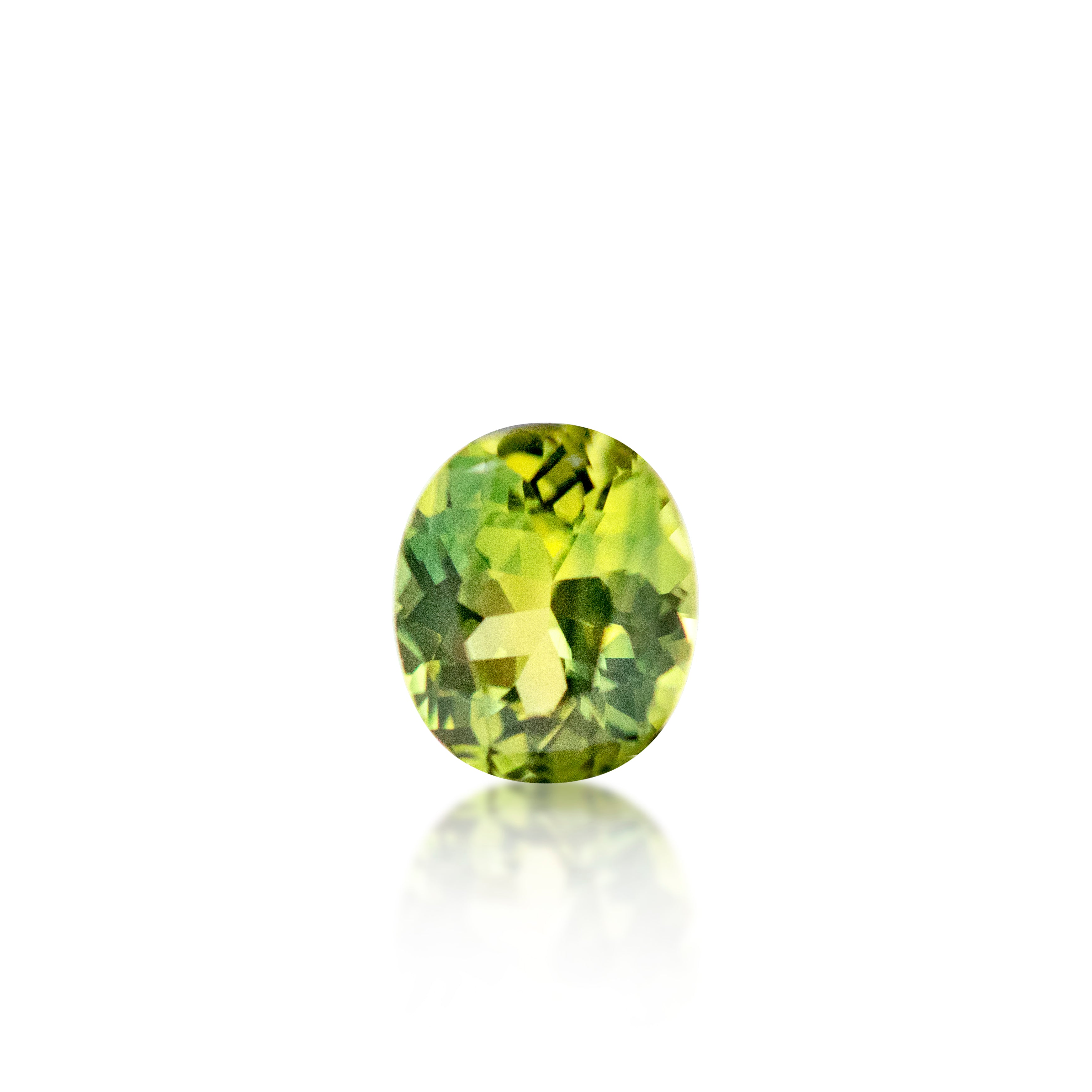 1.15 ct Australian Green Sapphire Oval Cut
