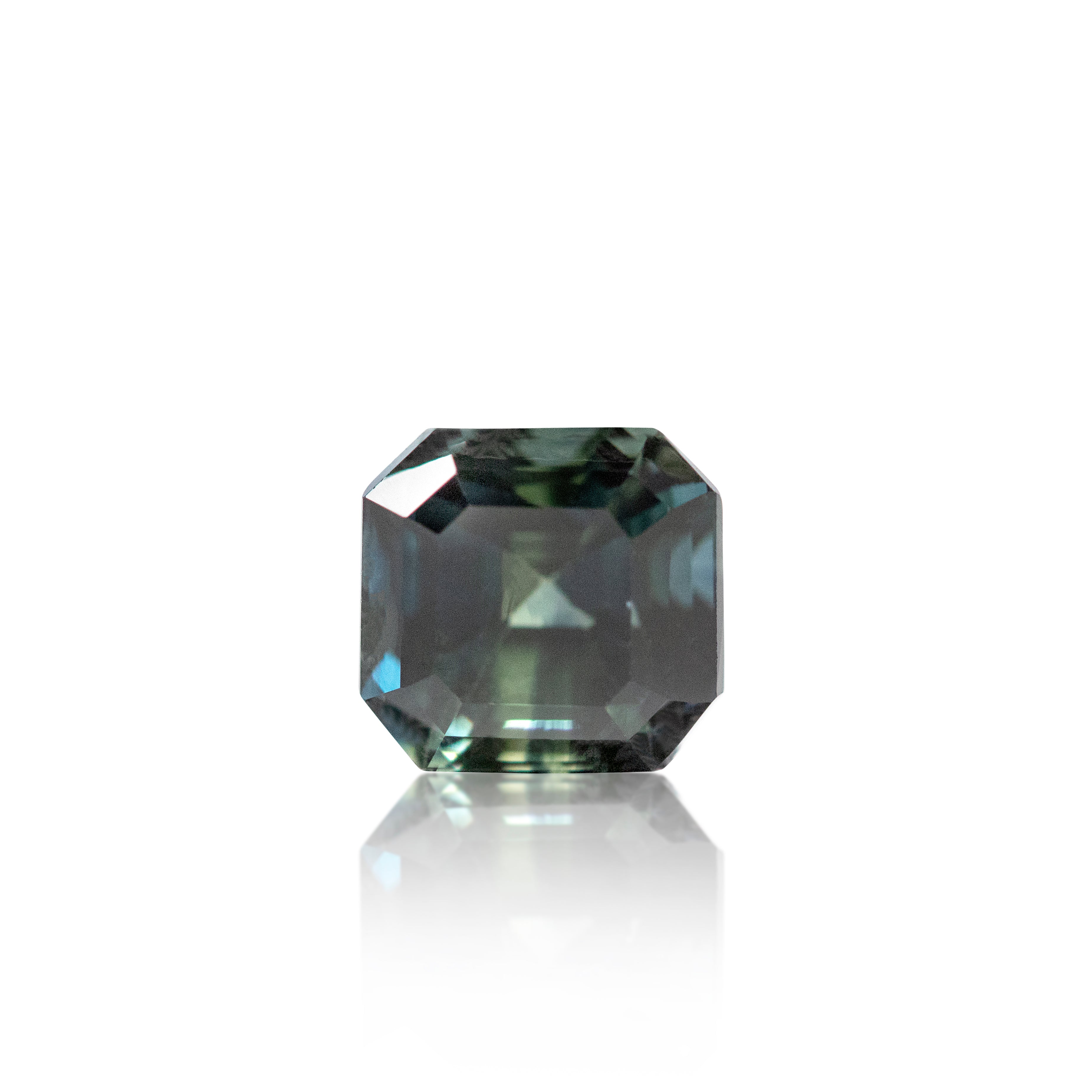 1.98ct Parti Sapphire Emerald Cut