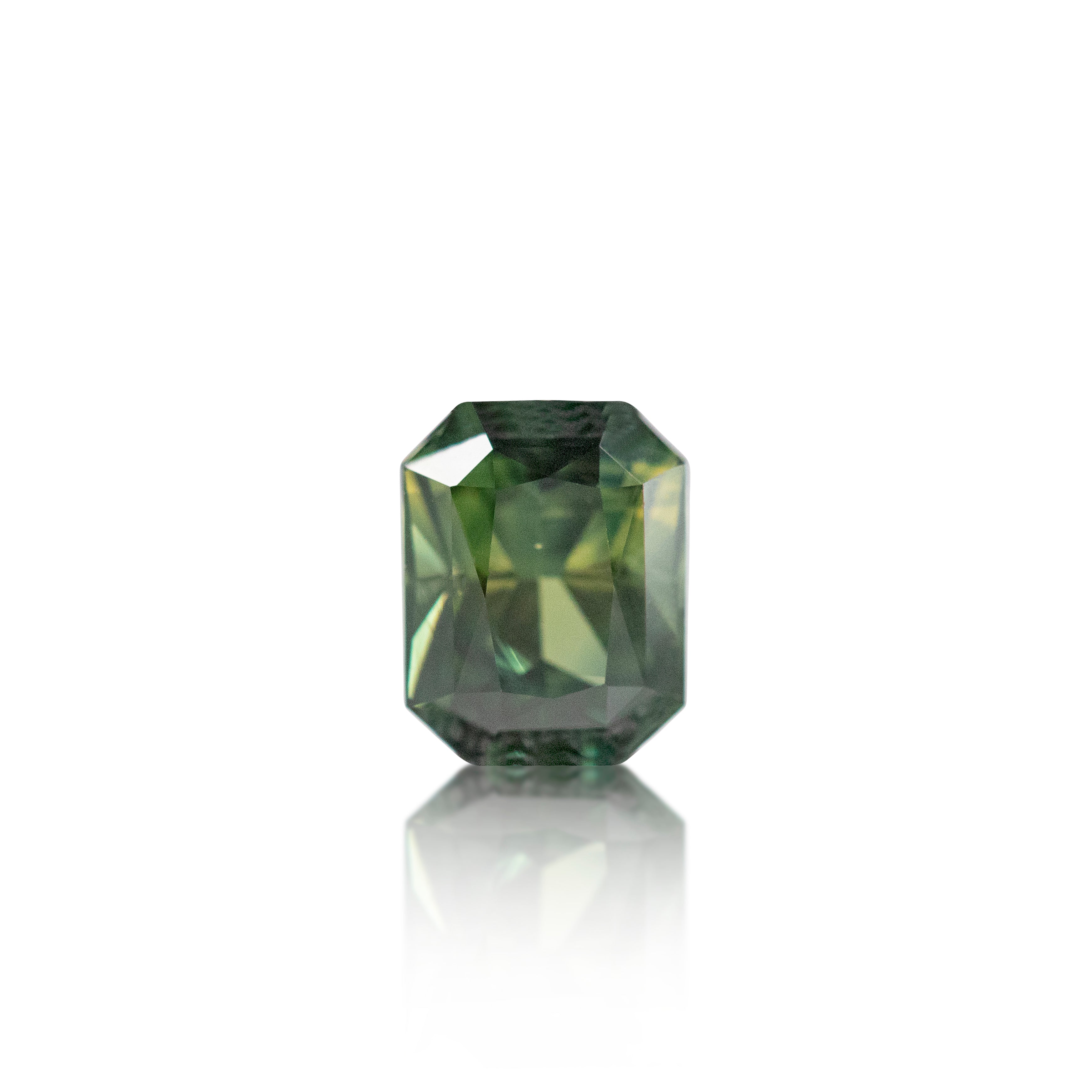 2.02ct Parti Sapphire Radiant Cut