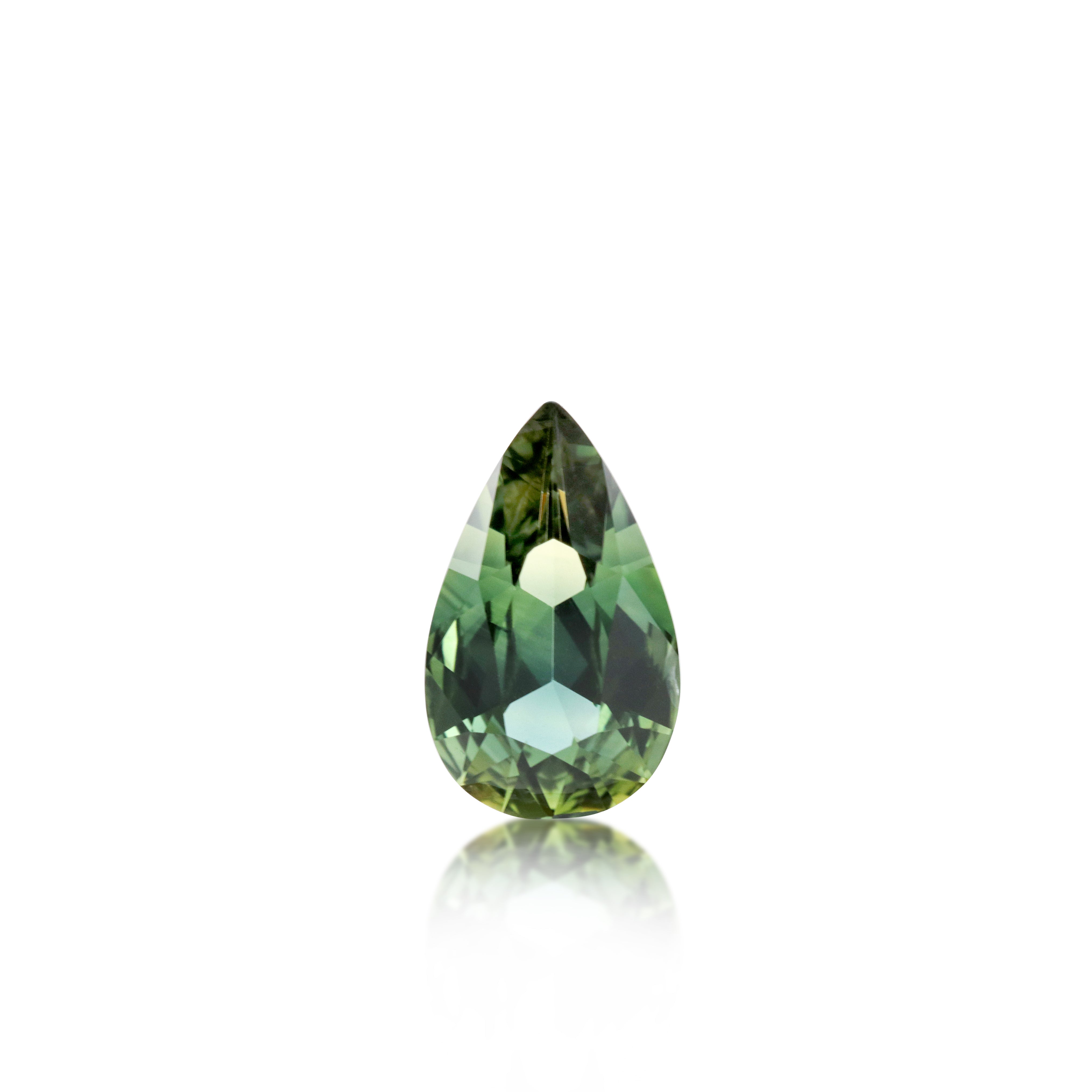 Australian Sapphire — 3.32 cts Pear | Green Sapphire