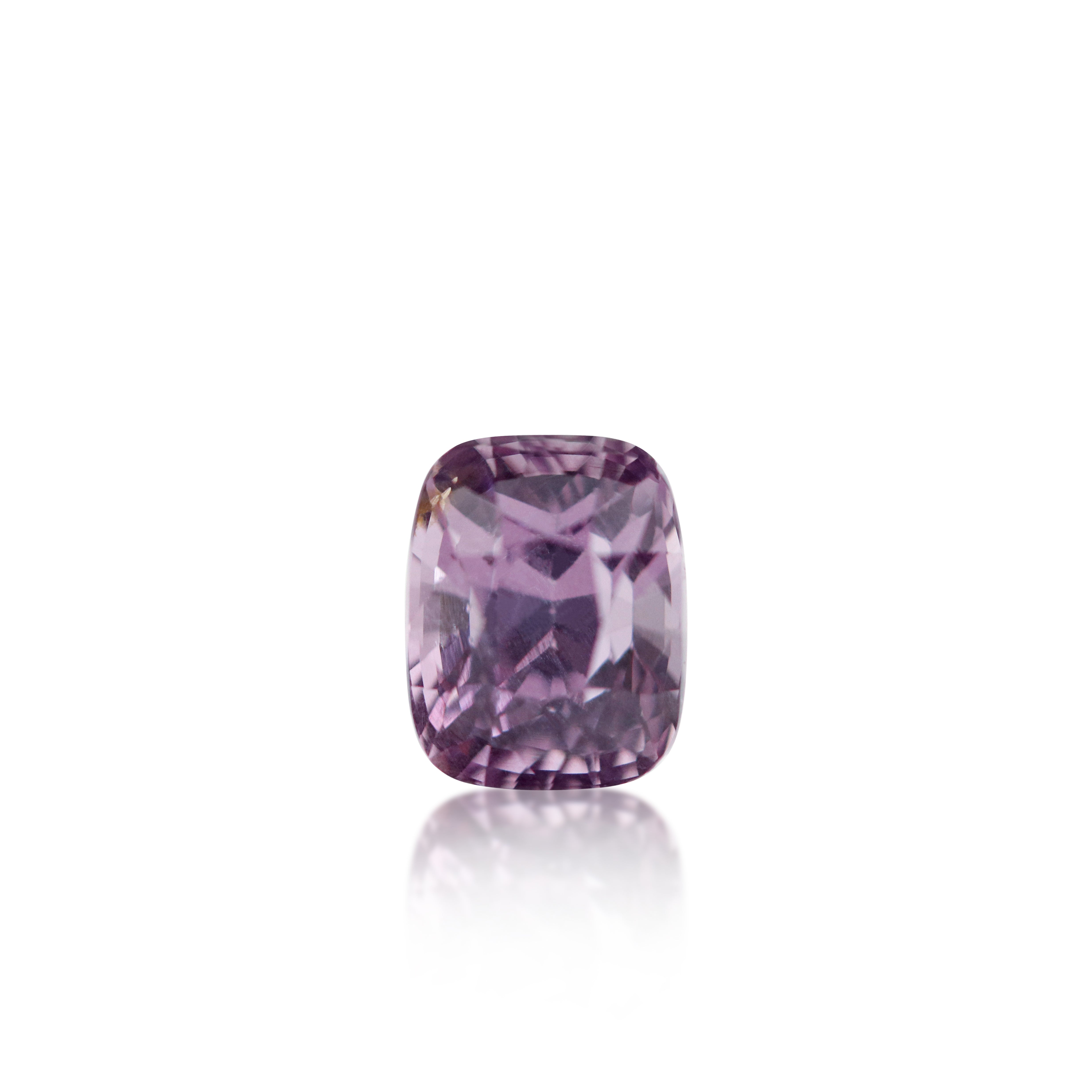 Lavender spinel, cushion cut, 1.74ct, Ceylon loose gemstone