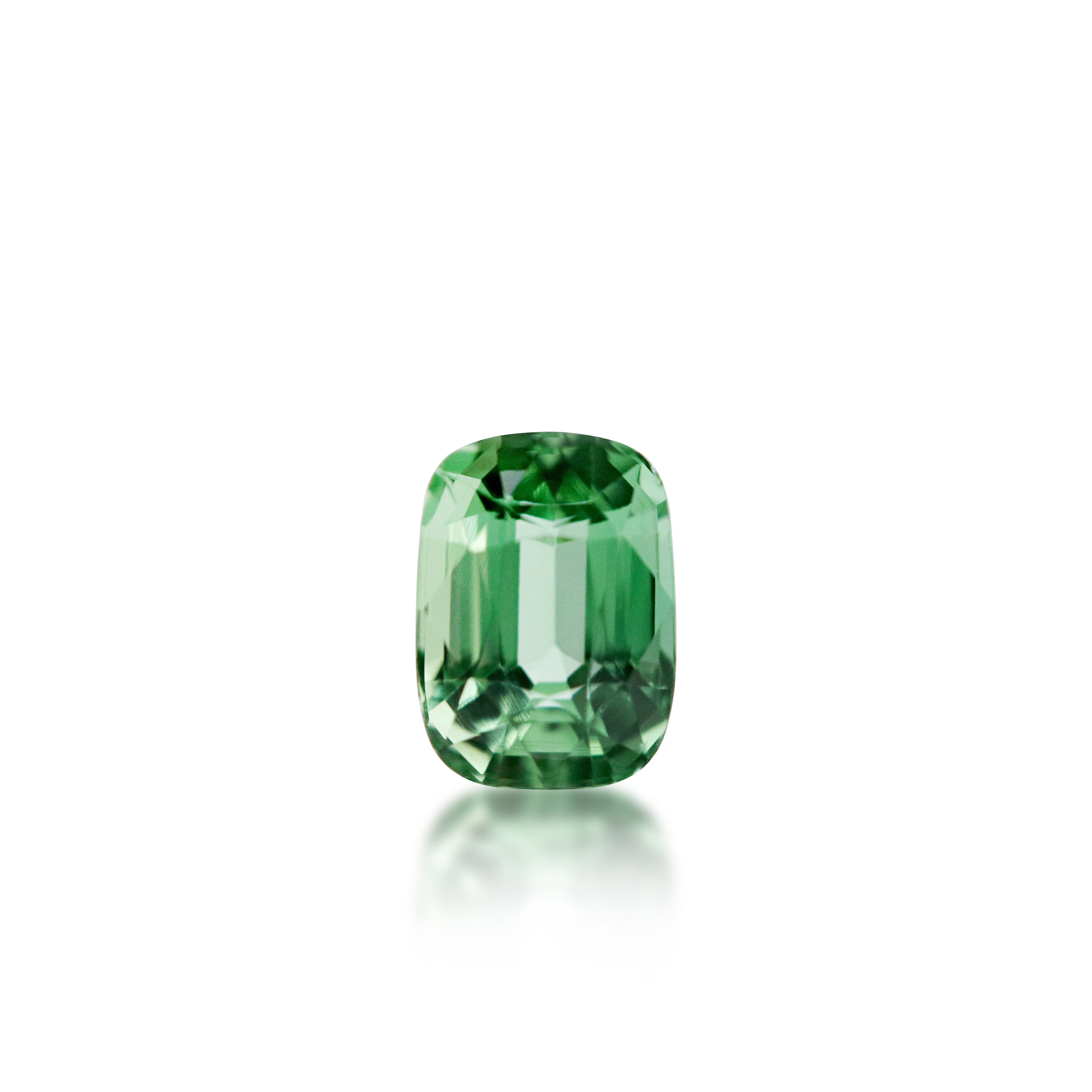 Mint Green Tourmaline — 1.08ct Cushion | Loose Tourmaline