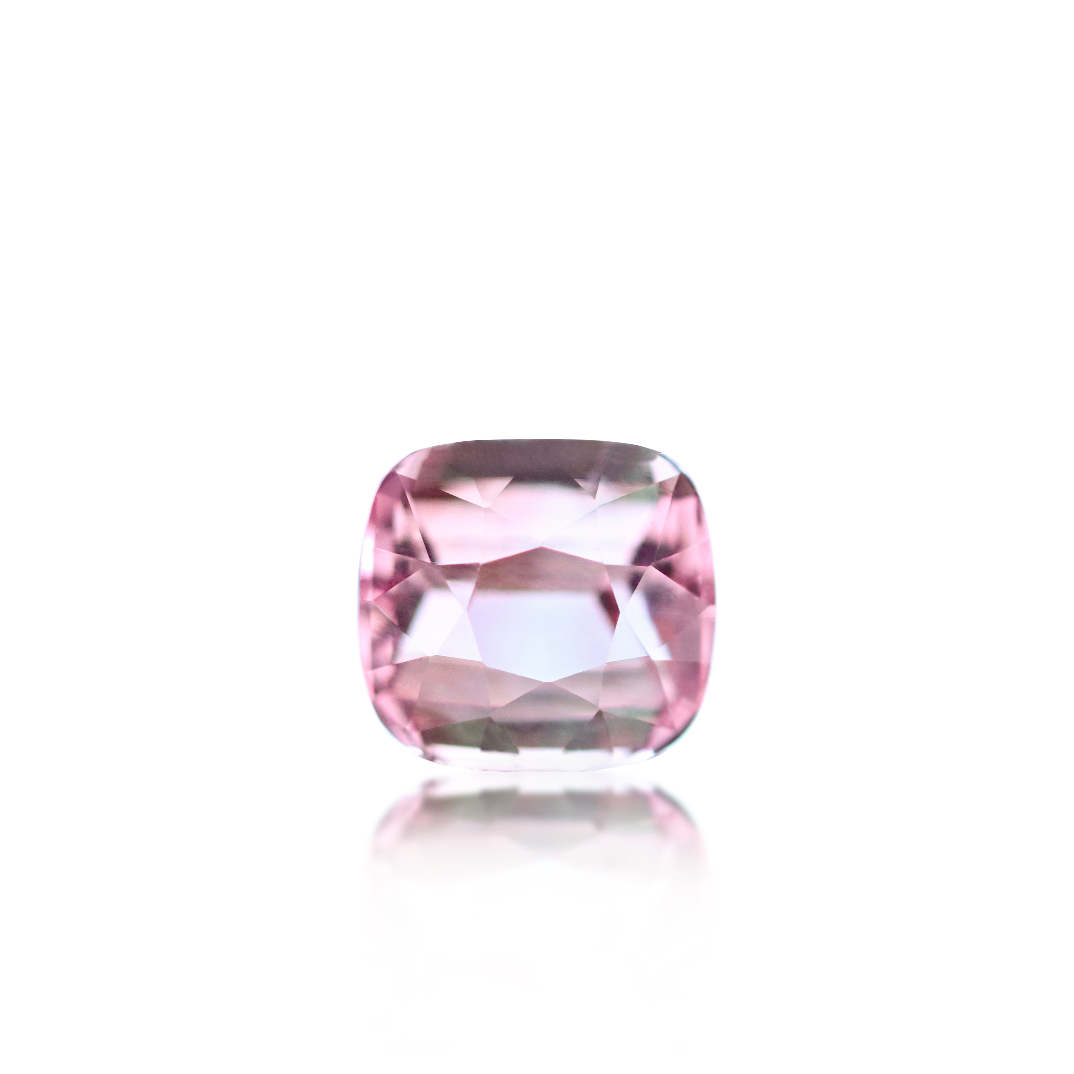 1.12 ct Light Pink Tourmaline Cushion Cut