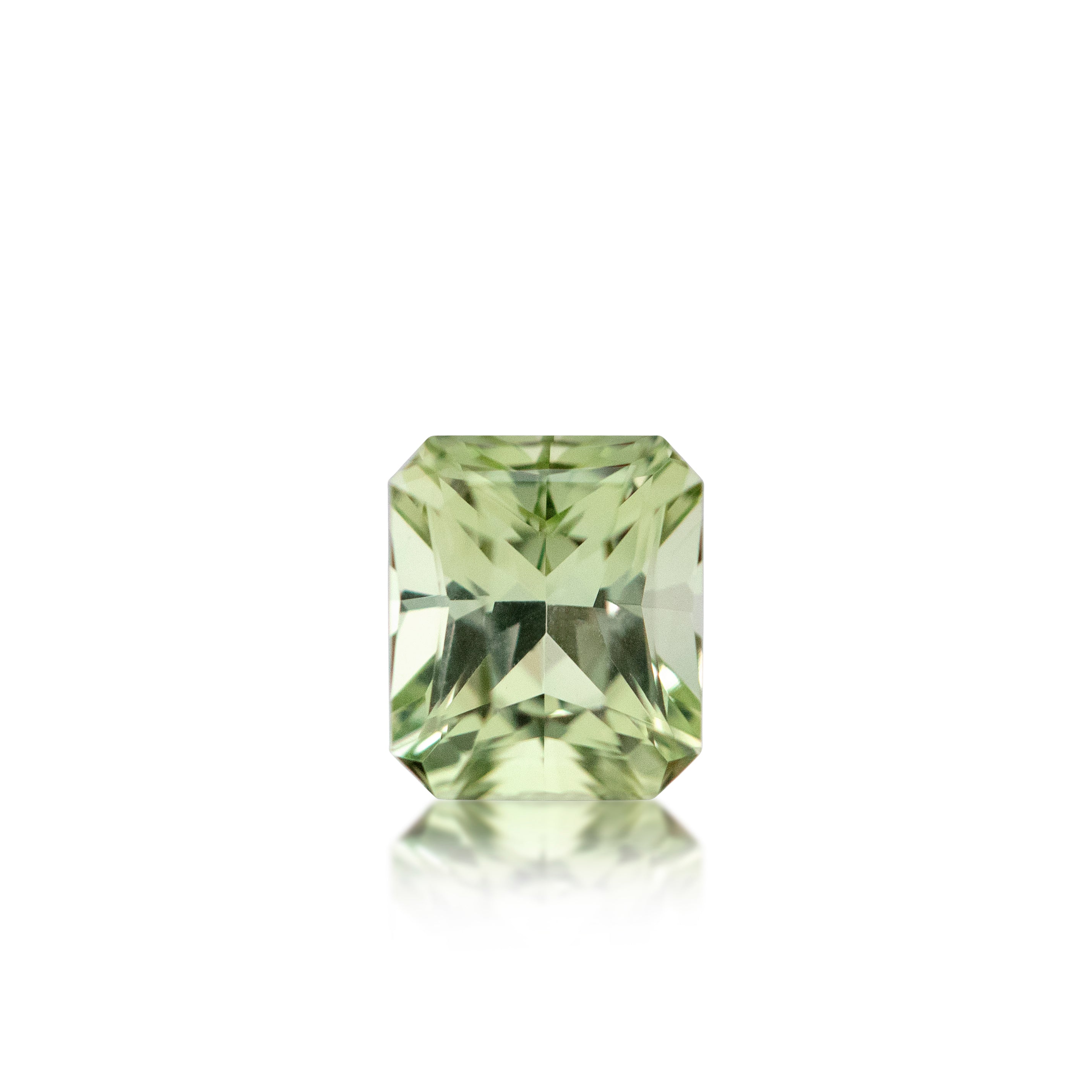 1.94ct Mint Green Radiant cut Tourmaline