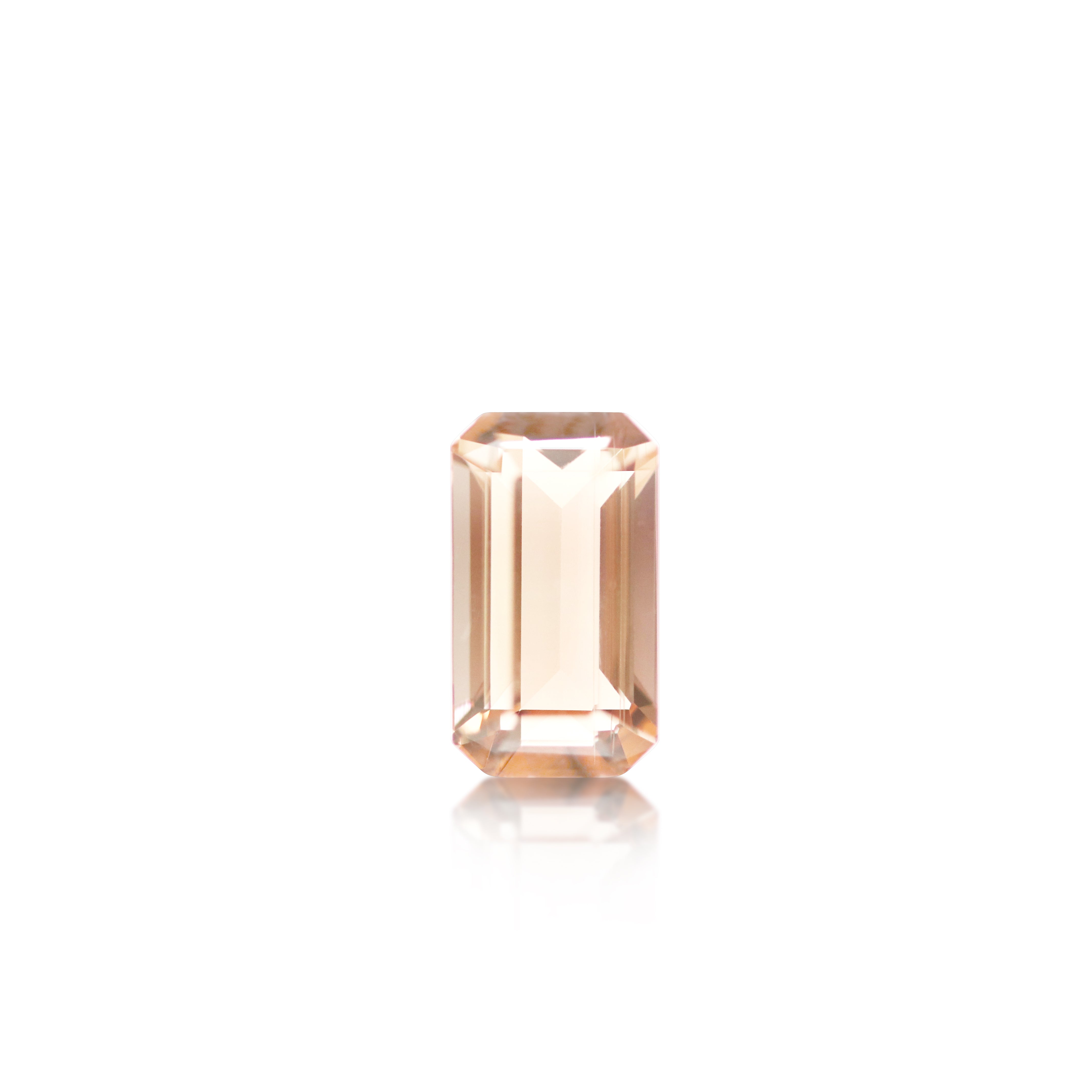 2.02ct Pinky Brown Emerald cut Tourmaline