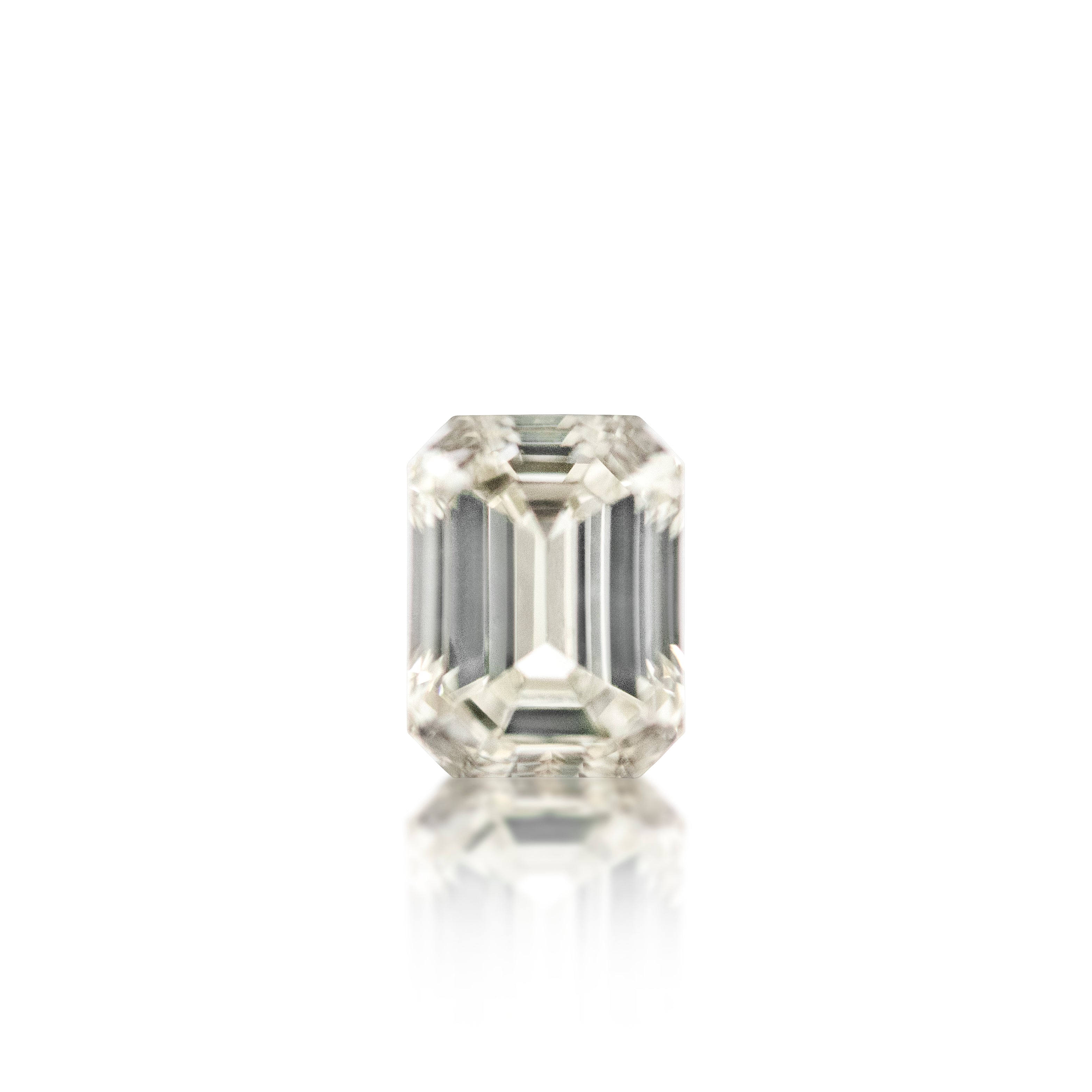 0.51 ct Argyle Warm White Diamond Emerald Cut
