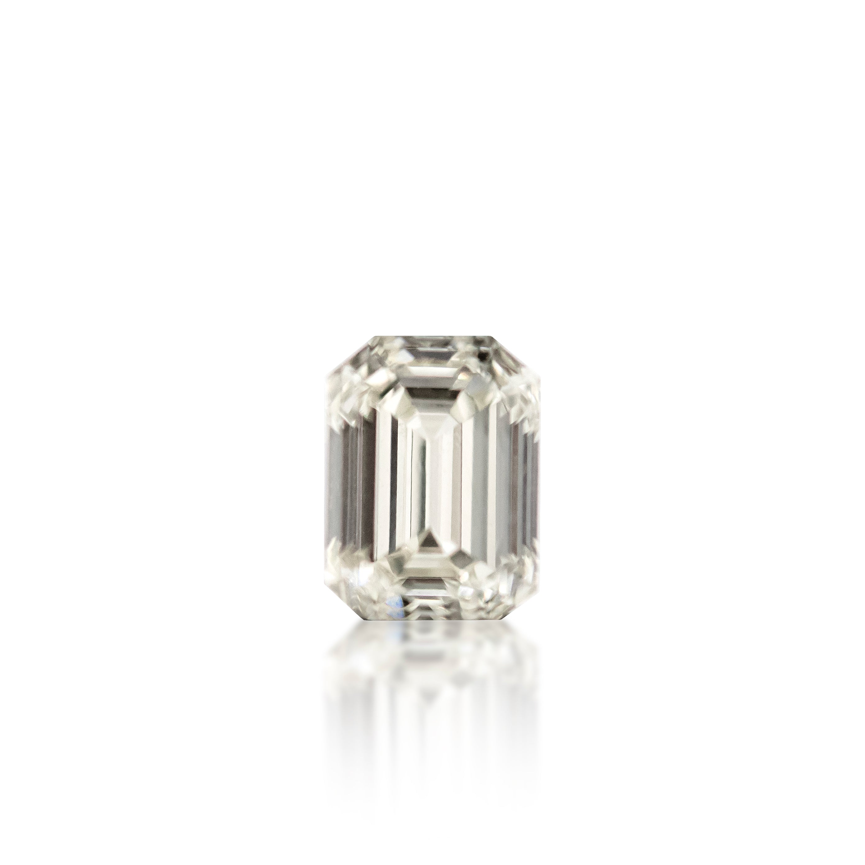 0.57ct Argyle Warm White Diamond Emerald Cut