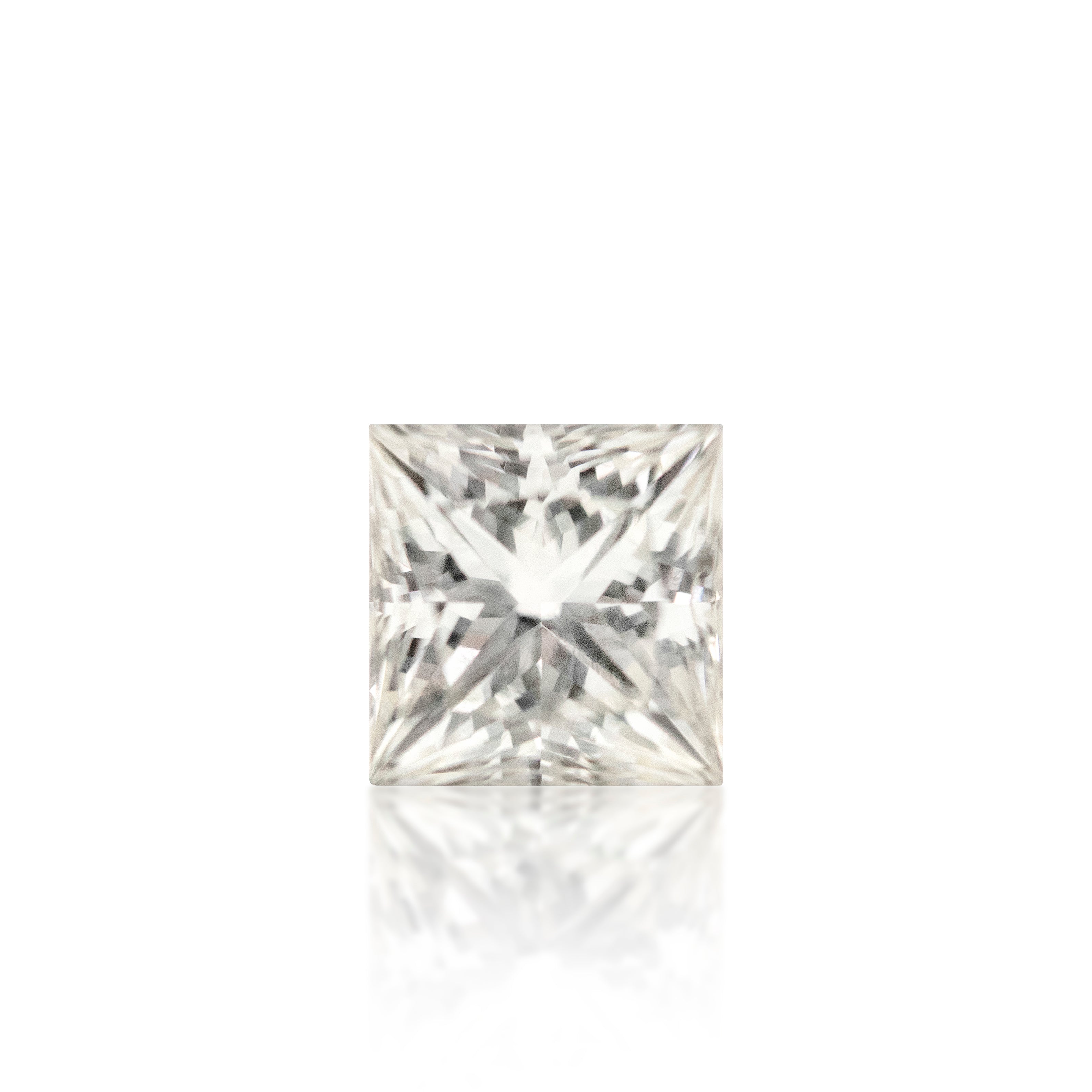 1.02ct Argyle Warm White Diamond Princess cut