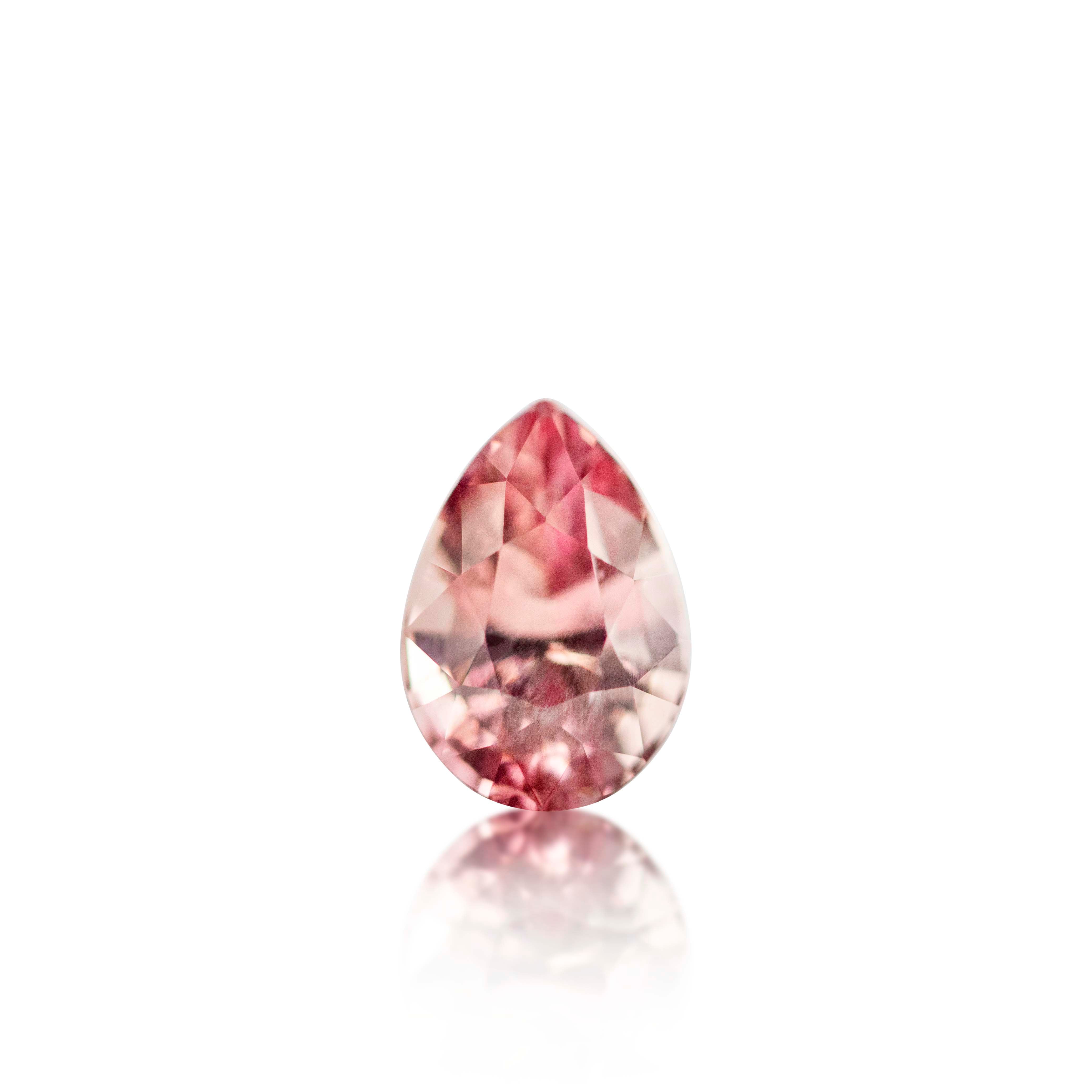 0.97ct Light Pink Tourmaline Pear Cut