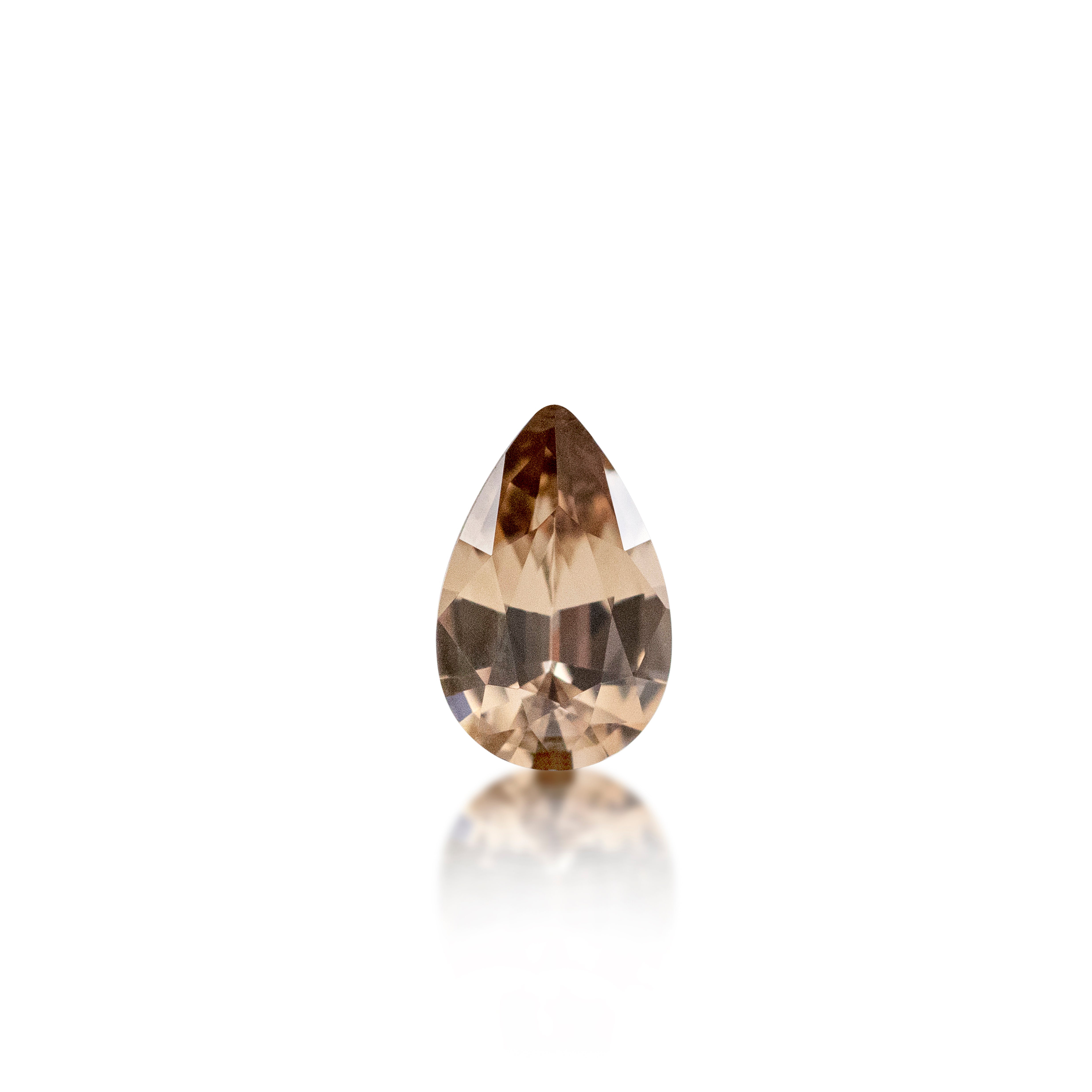 Australian Zircon — 1.20 ct Pear Cut | Loose Brown Zircon