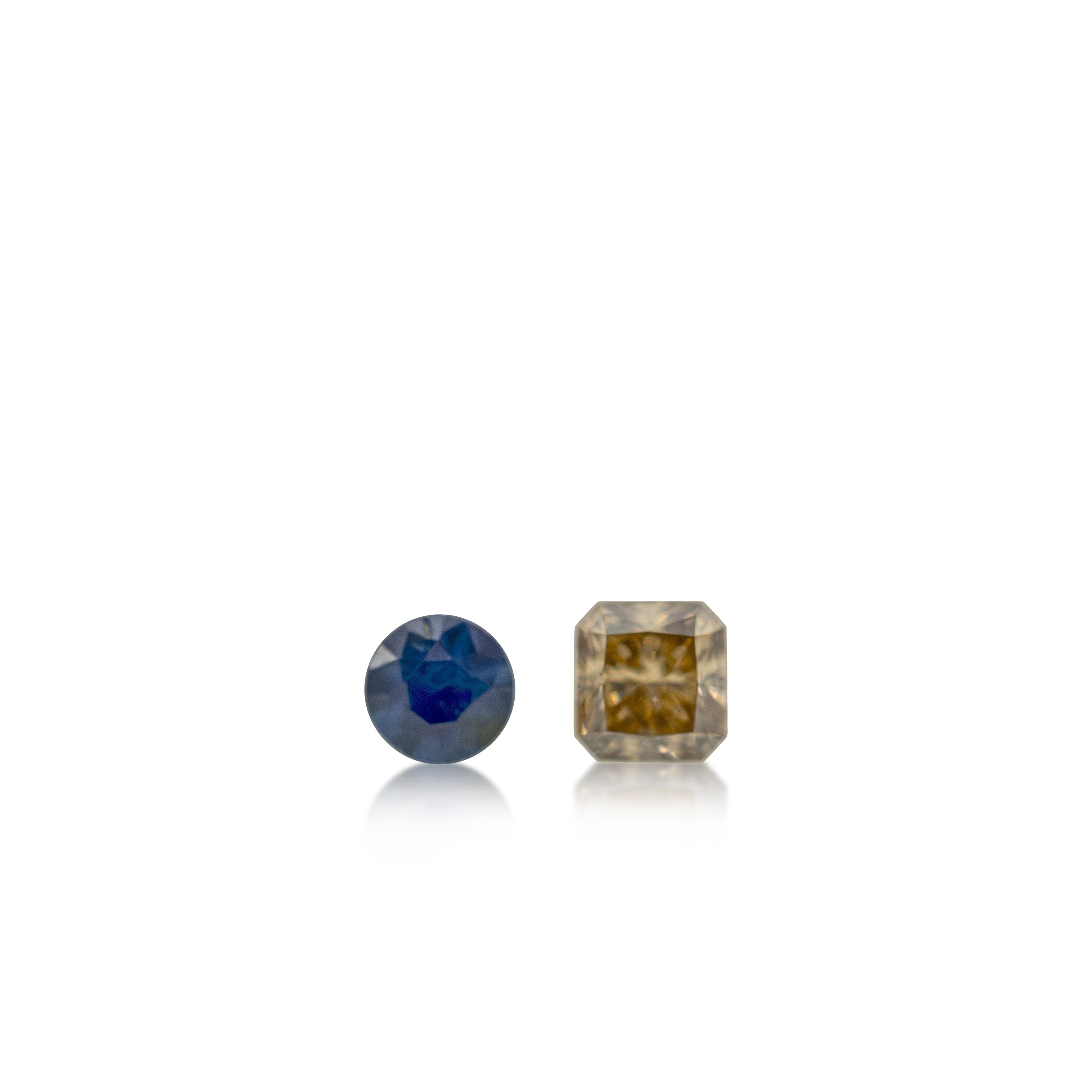 Argyle Champagne Diamond & Australian Sapphire