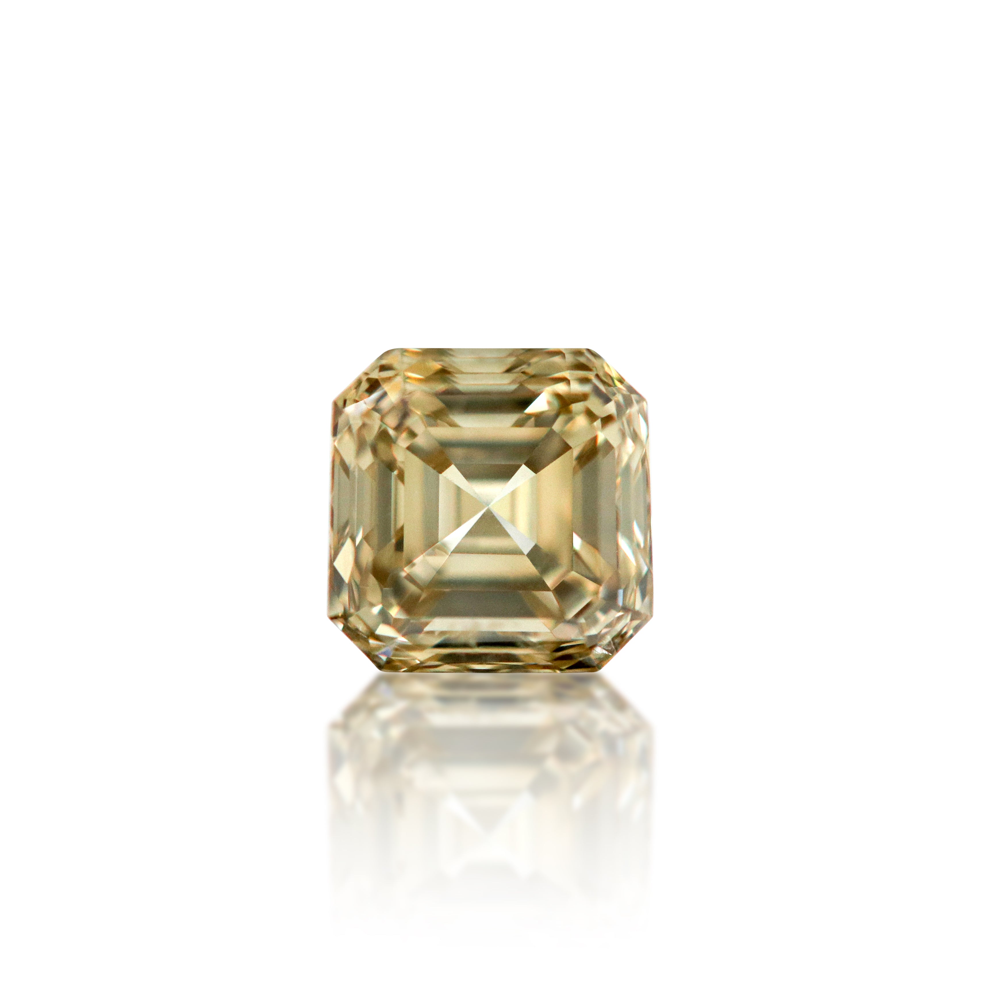 0.47ct Argyle Champagne Asscher Cut C2