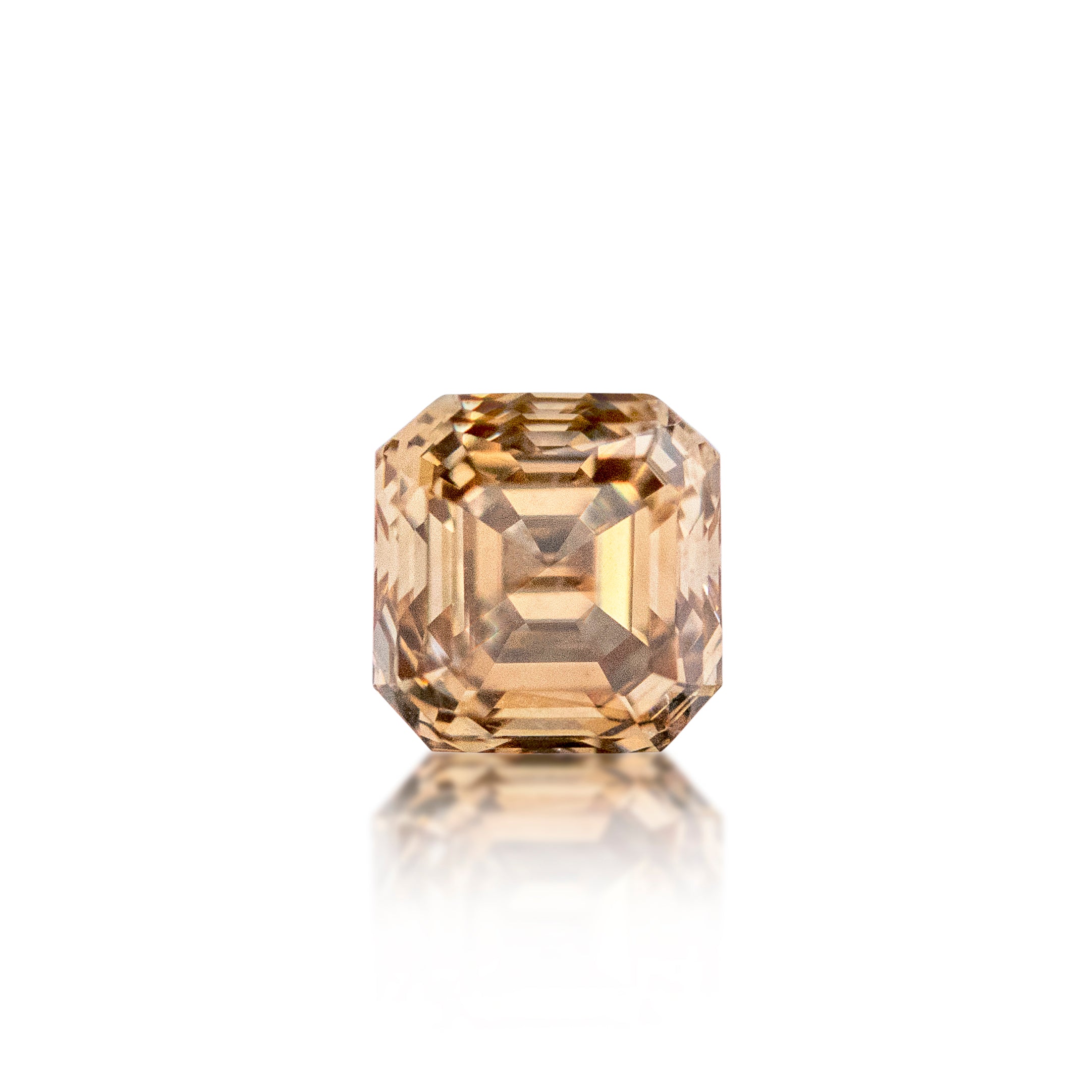 0.47ct Argyle Champagne Asscher Cut C3