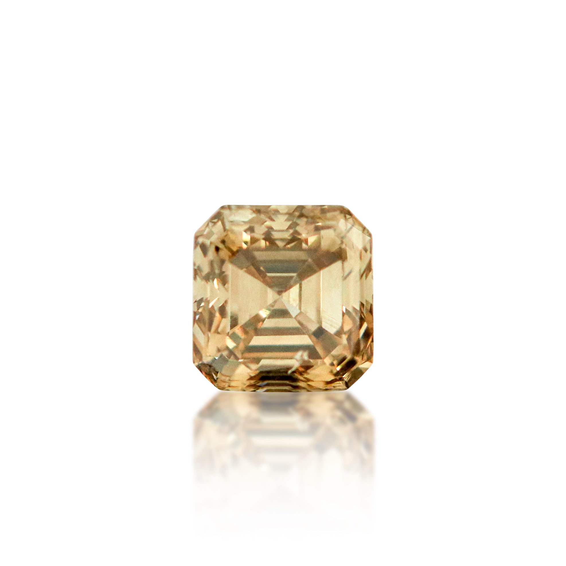 0.50ct Argyle Champagne Asscher Cut C2
