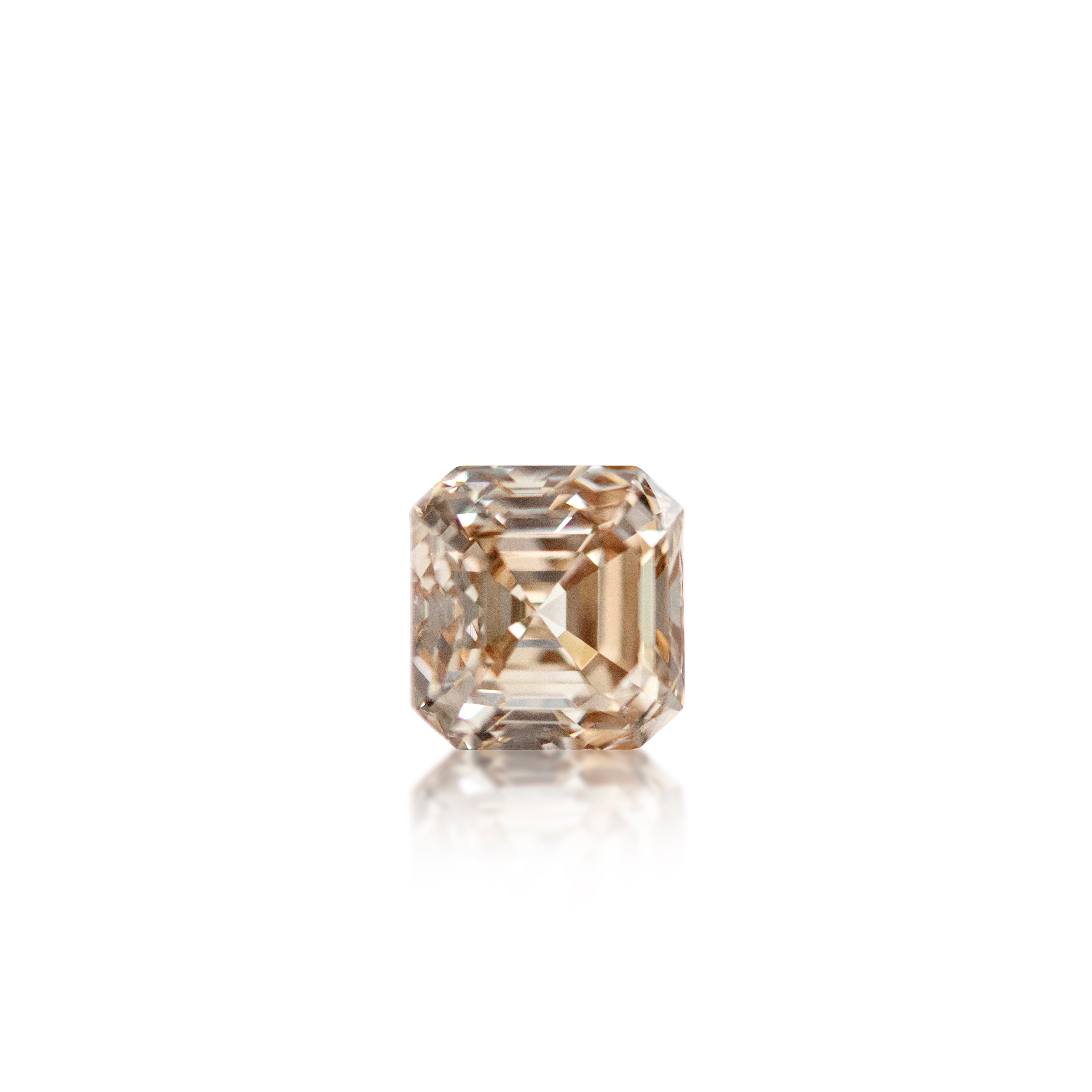 1.01 ct Argyle Champagne Asscher Cut C2