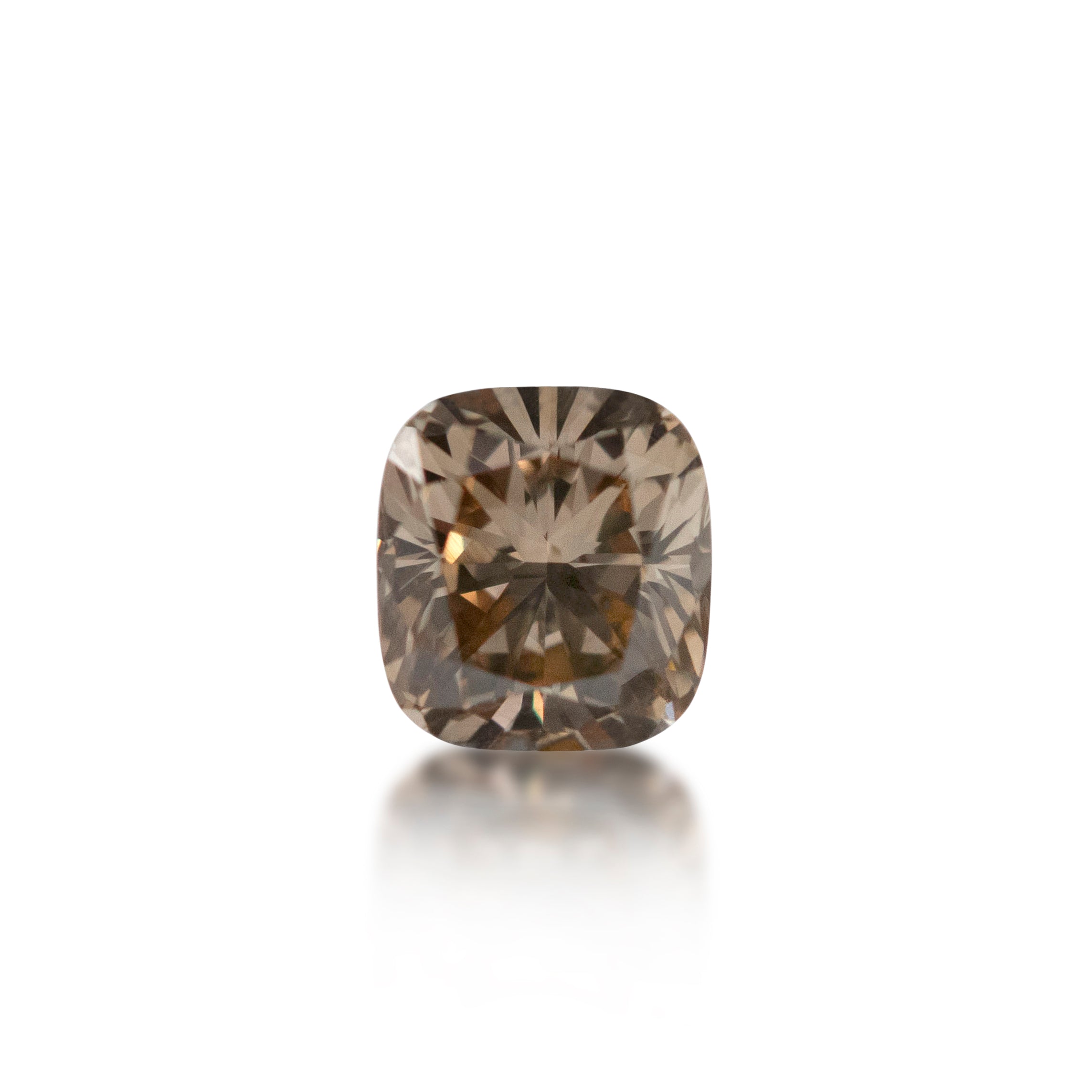 0.47 ct Argyle Champagne Cushion Cut C4
