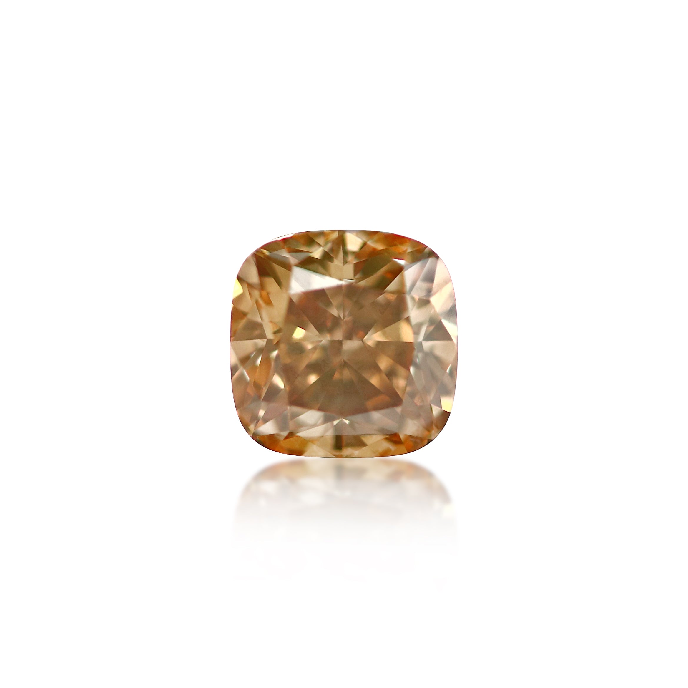 Argyle Champage Cushion Cut Diamond