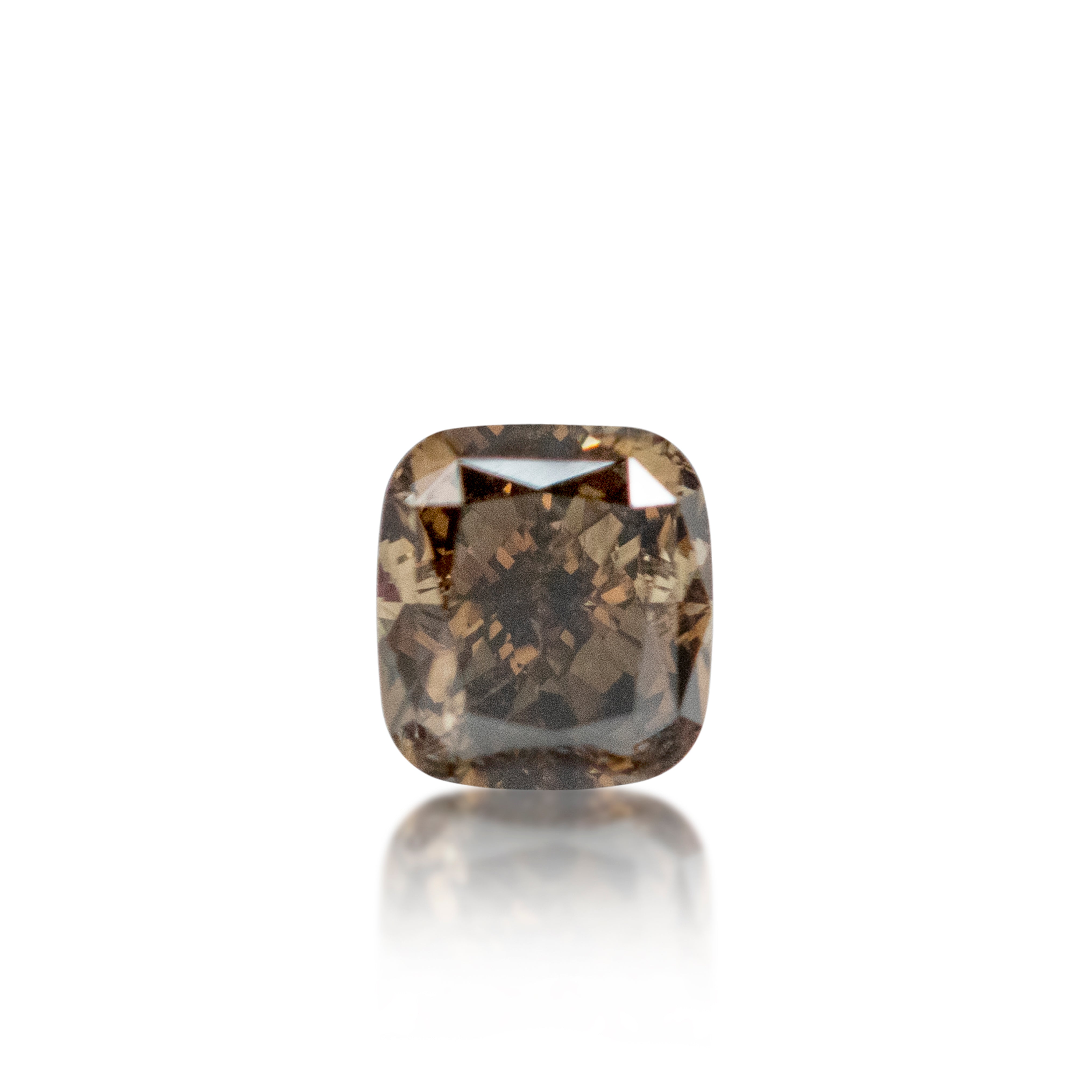Argyle Australian Champagne Diamond — 1.01 ct Cushion Cut | C6 - Dark Champagne