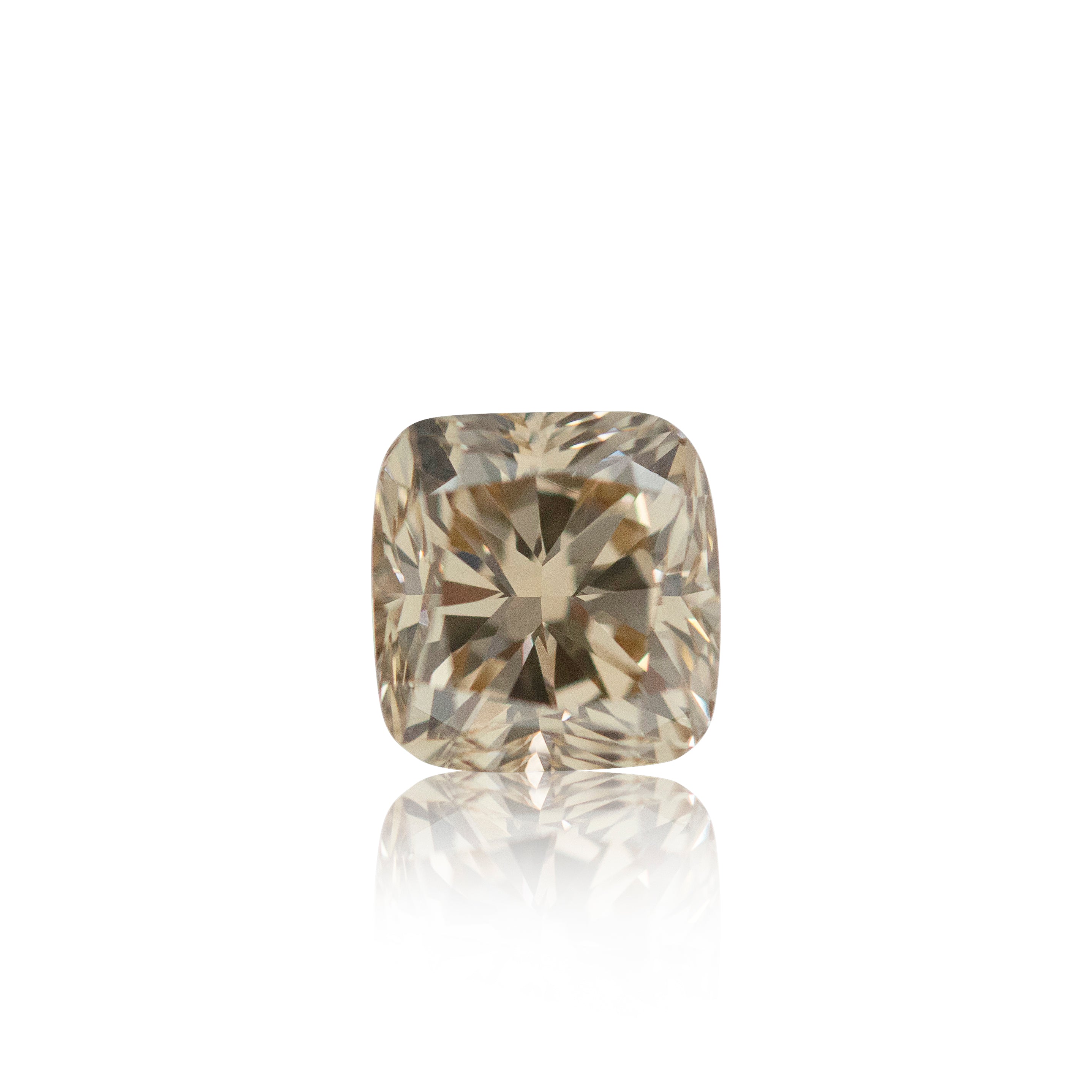 1.04ct Argyle Champagne Cushion Cut C3