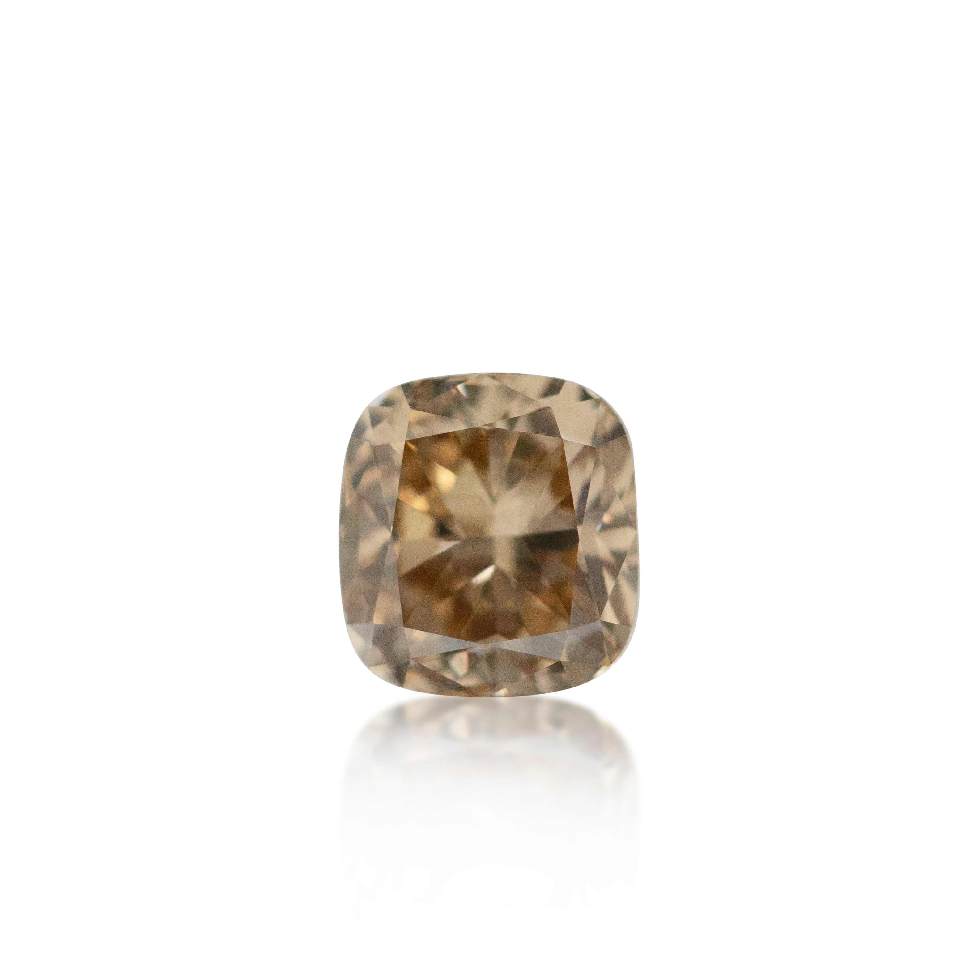 1.04 ct Argyle Champagne Cushion Cut C3